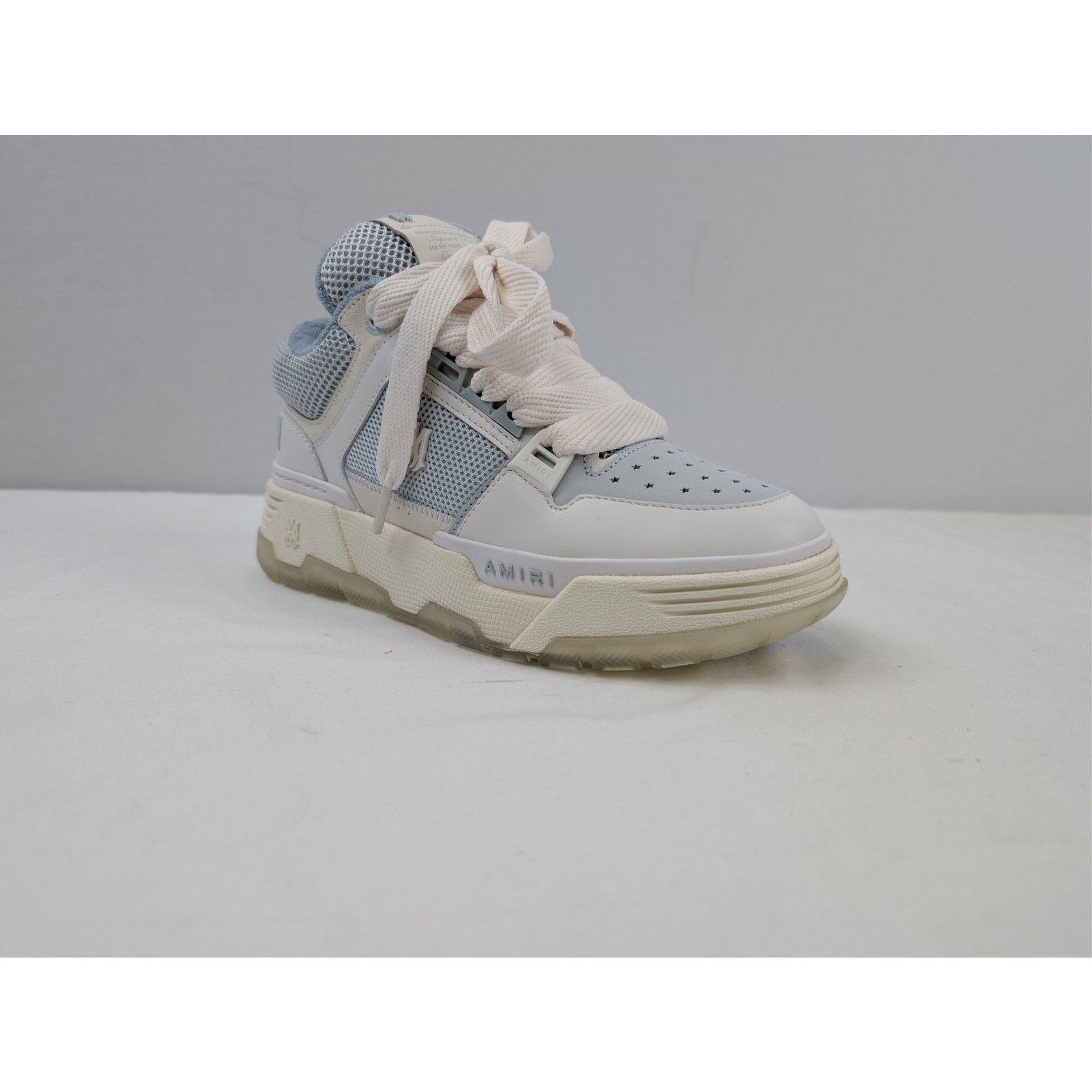 Amiri o1rshd1 MA-1 Sneakers in Ice Blue Size US 7 / IT 37 - 2 Thumbnail