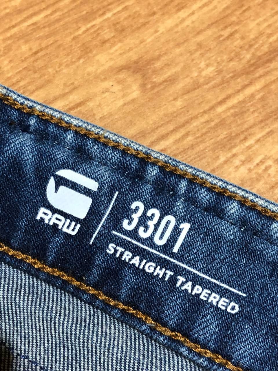G-Star Vintage G-Star Raw 3301 Straight Tapered Denim Jeans Size 30 Size US 30 / EU 46 - 2 Thumbnail