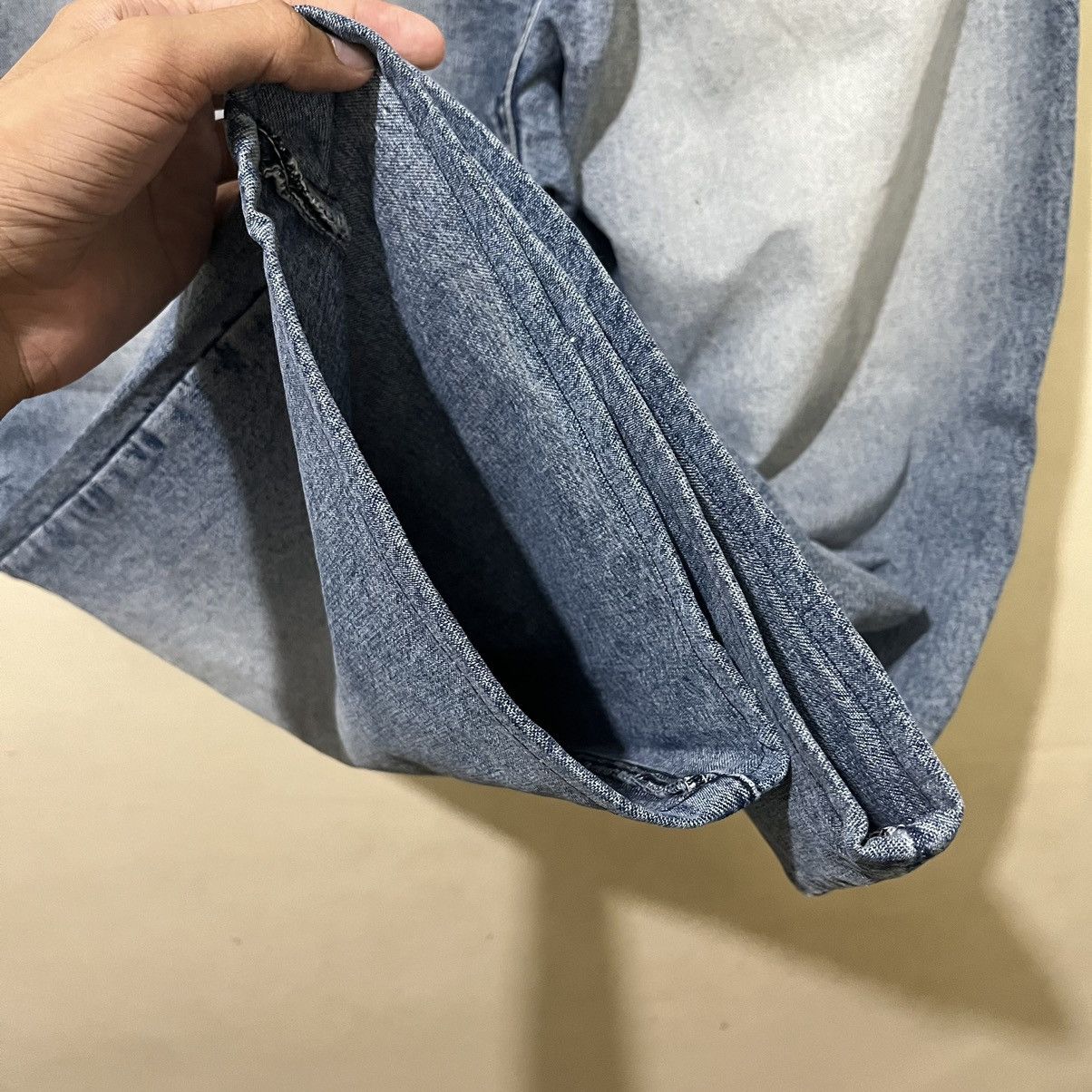 Akademiks 2000's Akademiks Hiphop Baggy Denim Pants Size US 33 - 14 Thumbnail