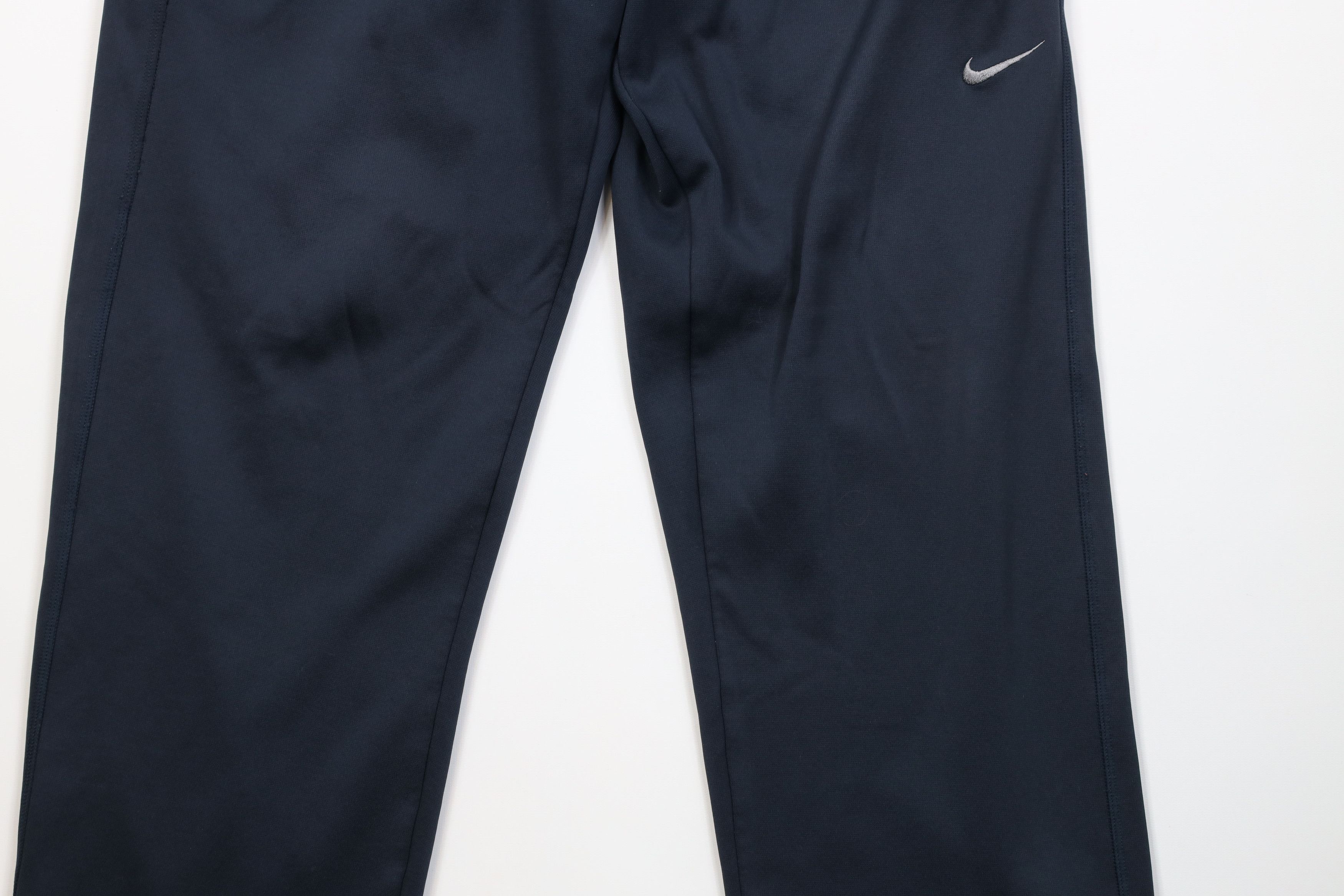 Nike Vintage Y2K Nike Mini Swoosh Therma Fit Wide Leg Sweatpants Size US 36 / EU 52 - 4 Thumbnail