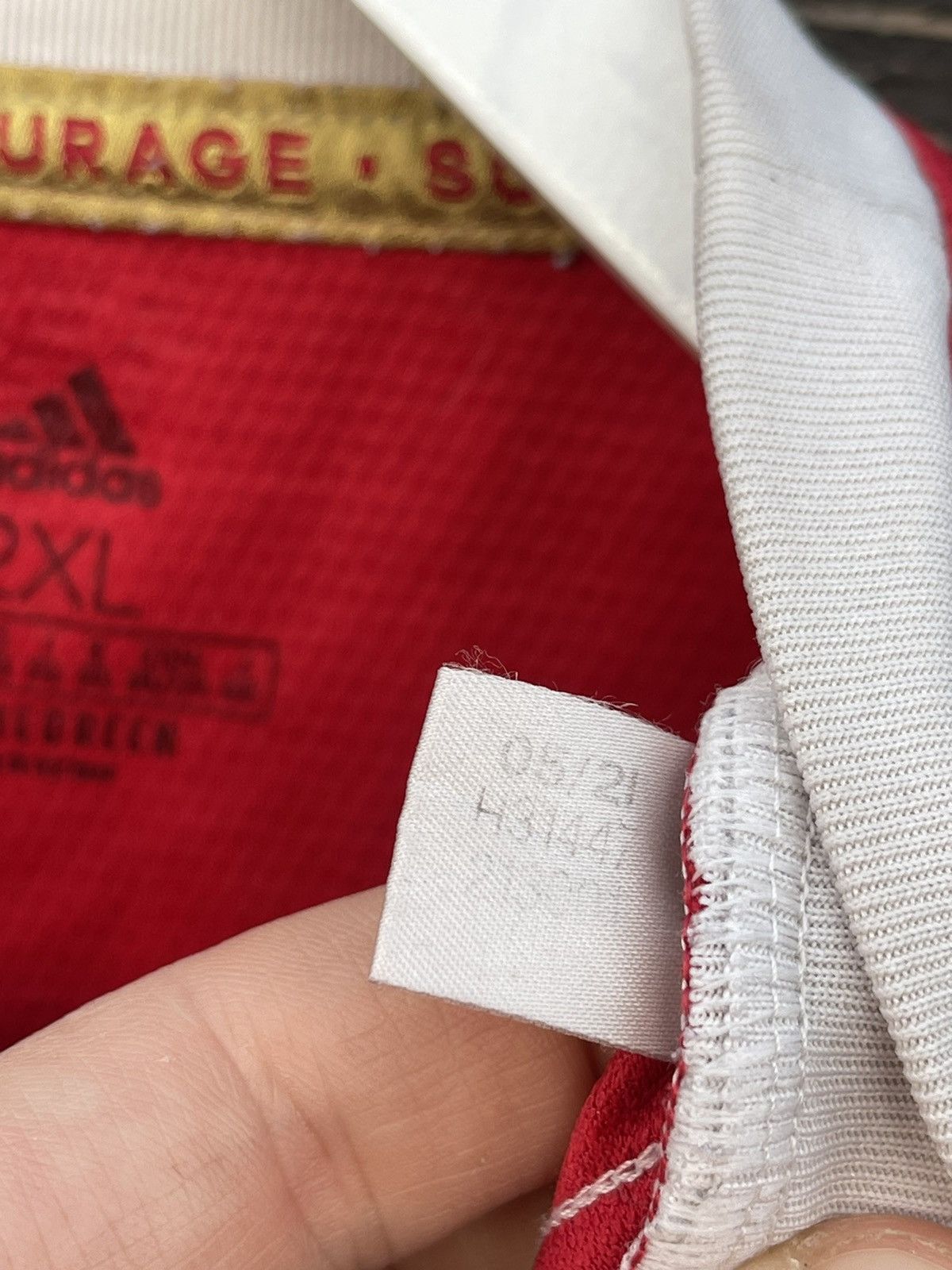 Adidas 2021 Adidas Ronaldo soccer jersey #7 red Size US XXL / EU 58 / 5 - 11 Thumbnail