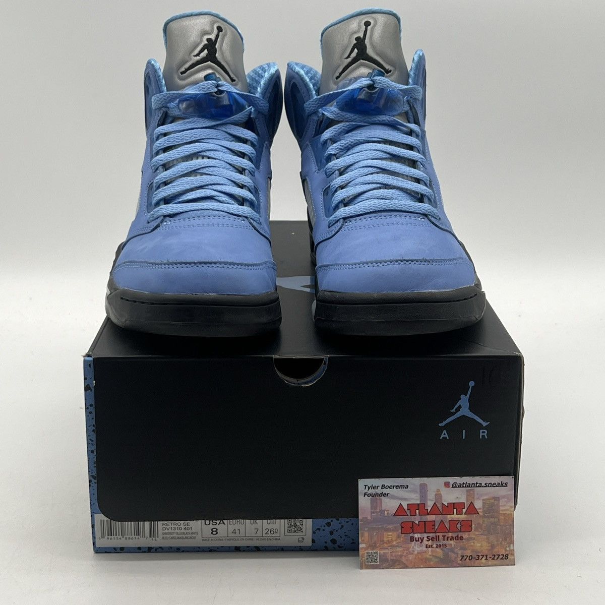 Jordan Brand Air Jordan 5 UNC Size US 8 / EU 41 - 2 Thumbnail