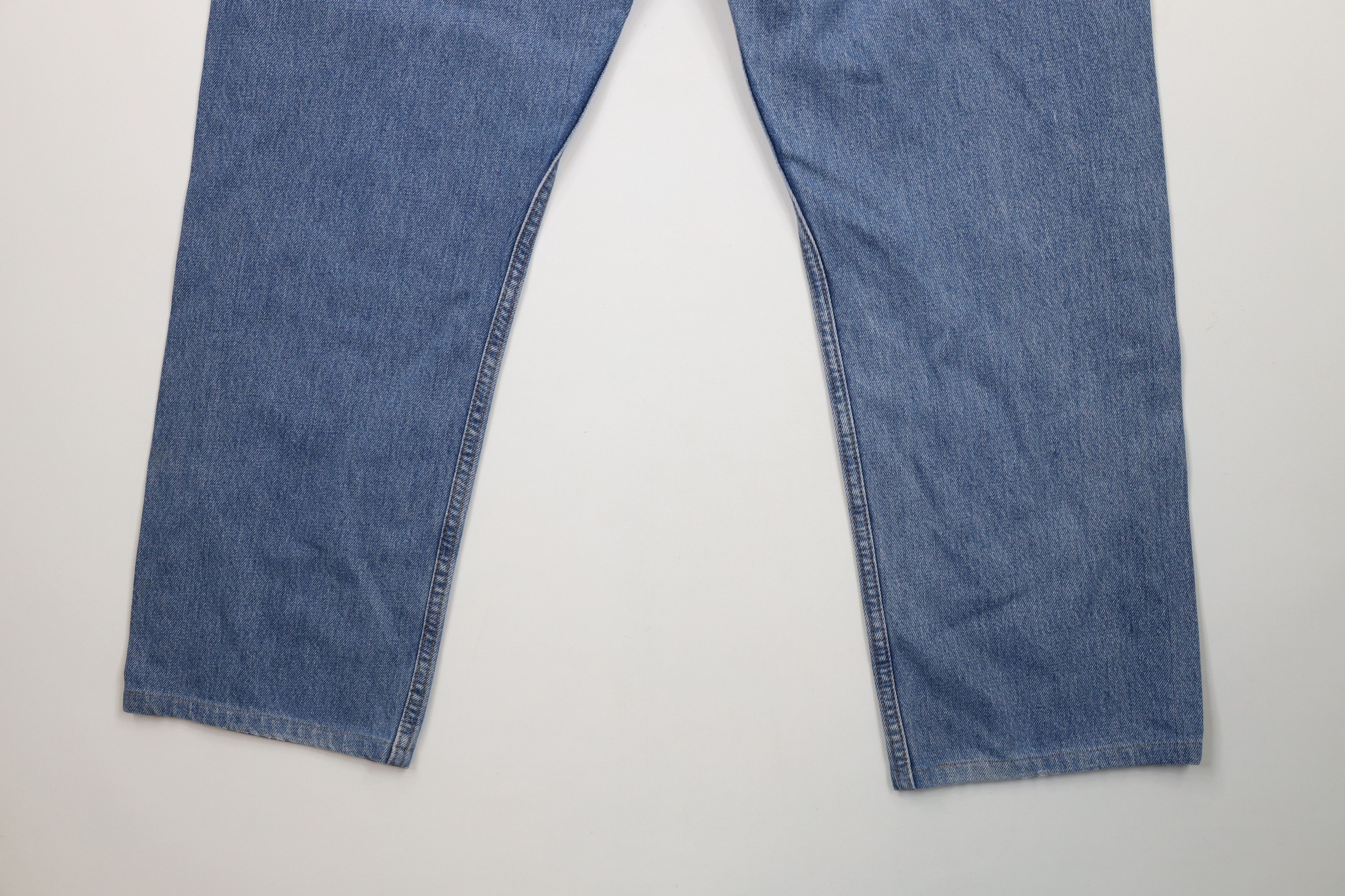 Levi's × Vintage Vintage 90s Levis 505 Regular Fit Denim Jeans Blue USA Size US 36 / EU 52 - 14 Thumbnail
