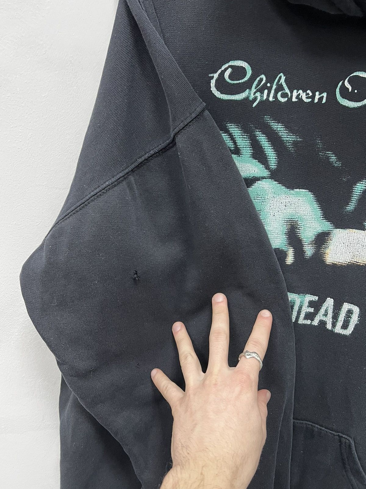 Band Tees × Vintage Vintage 90s Children Of Bodom Hoodie Size US XL / EU 56 / 4 - 6 Thumbnail