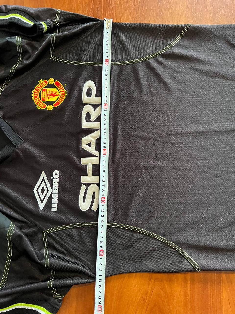 Umbro 1998/99 MANCHESTER UNITED THIRD SOCCER JERSEY FOOTBALL SHIRT Size US M / EU 48-50 / 2 - 20 Thumbnail