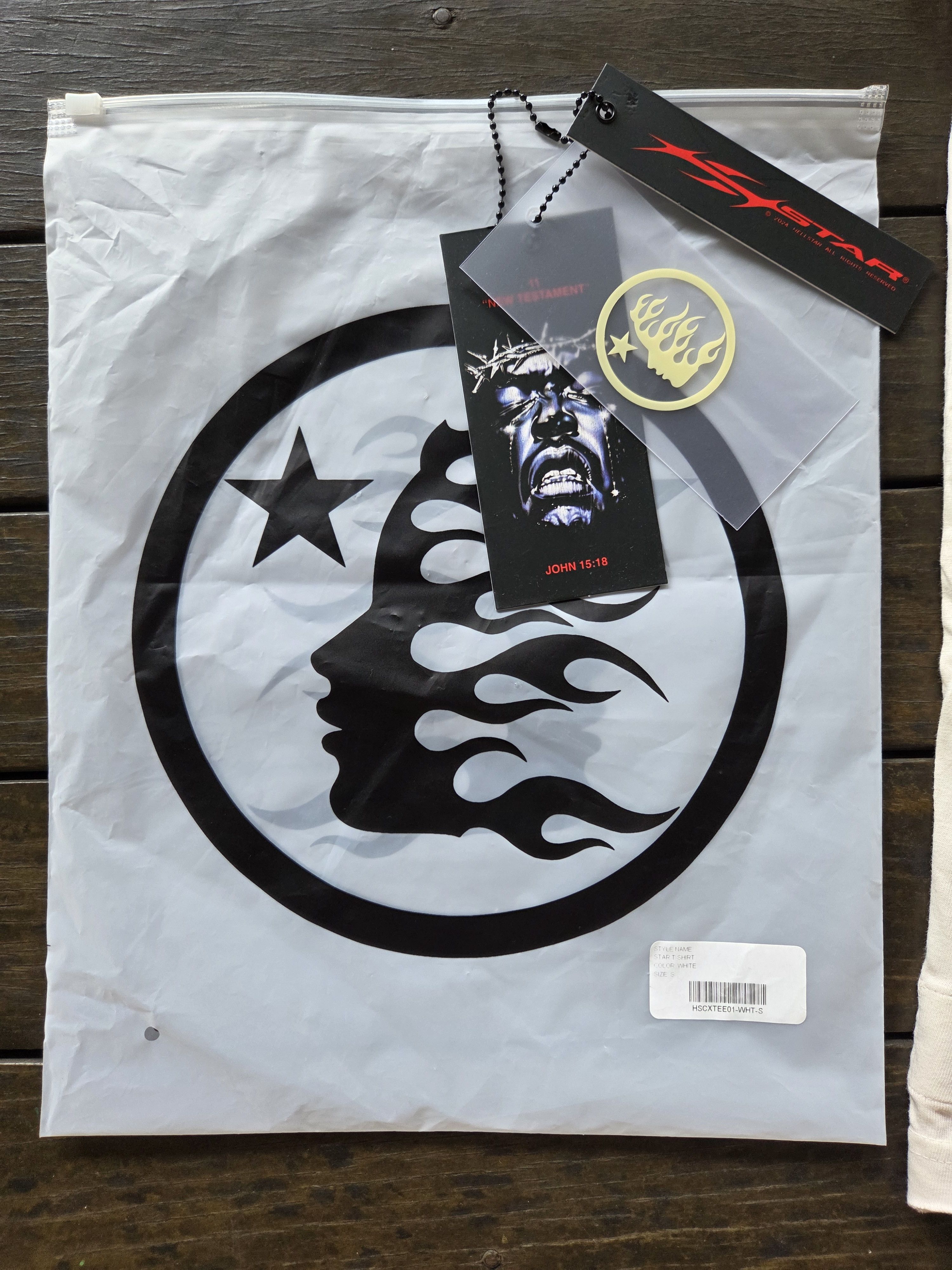 HELLSTAR Hellstar Star t-shirt size small Size US S / EU 44-46 / 1 - 12 Thumbnail