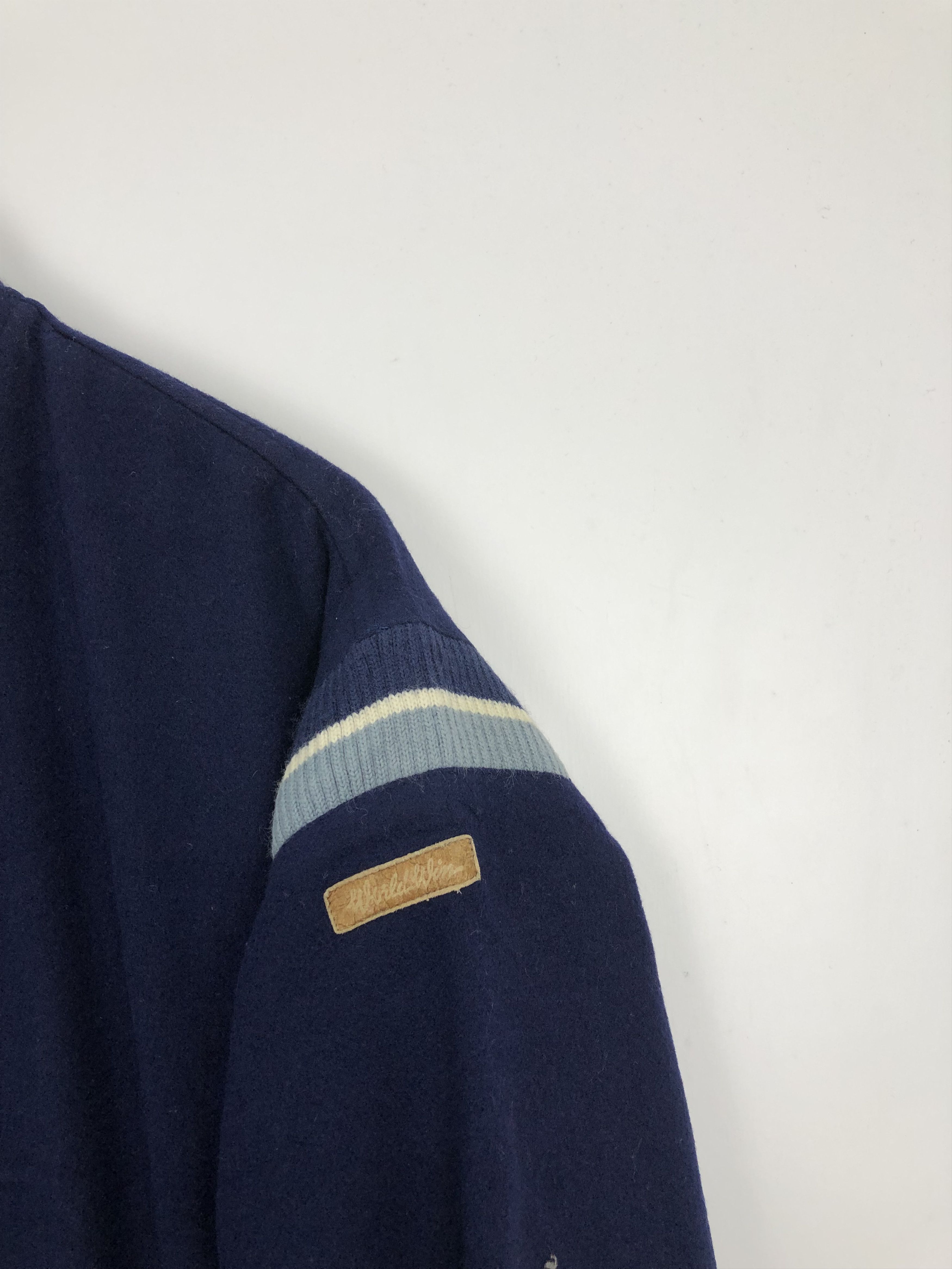 Vintage Vintage 80s Japanese Varsity Jacket Wool V0328 Size US M / EU 48-50 / 2 - 6 Thumbnail