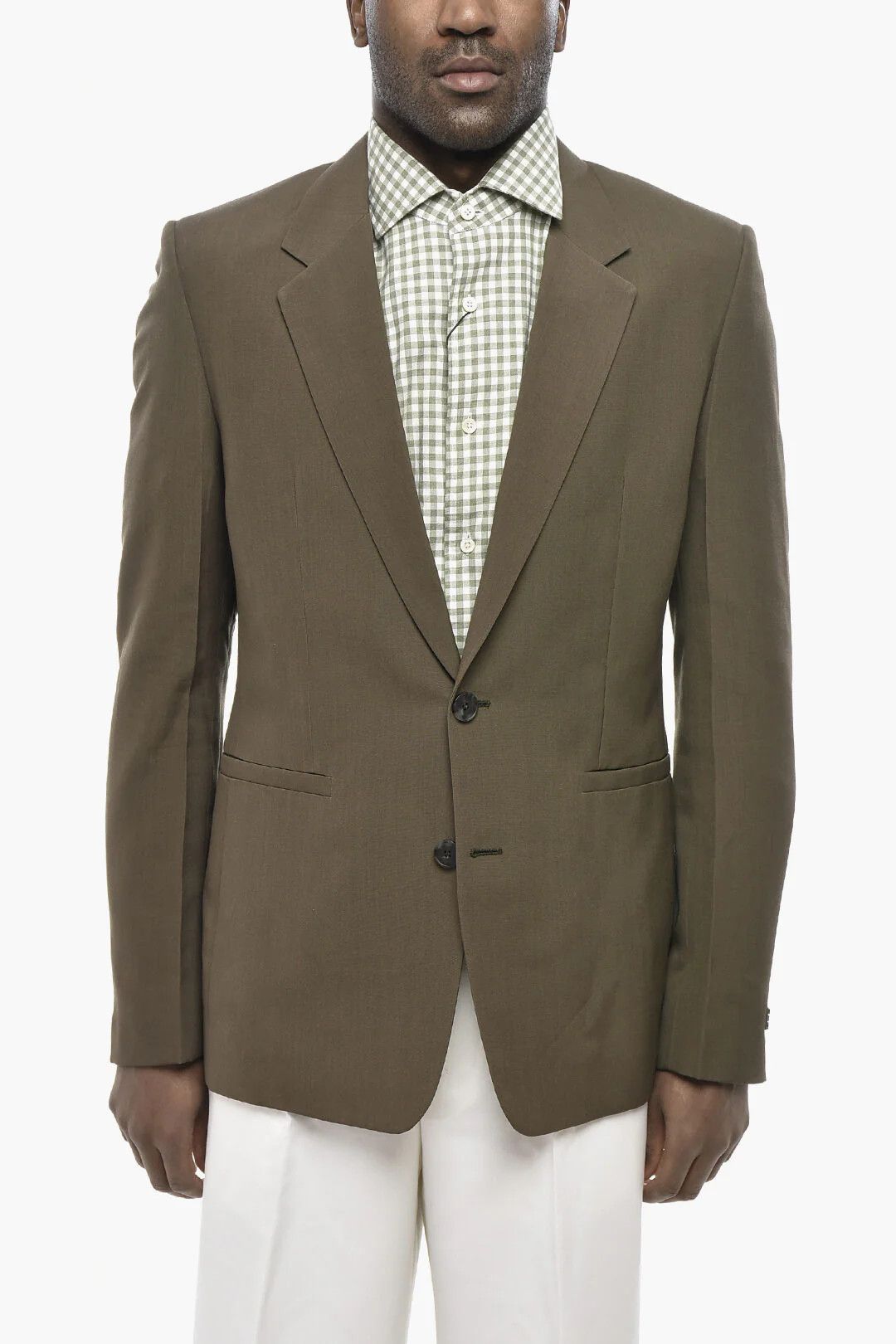Givenchy og1mm0326 Slim Fit Blazer in Military Green Size US M / EU 48-50 / 2 - 1 Thumbnail