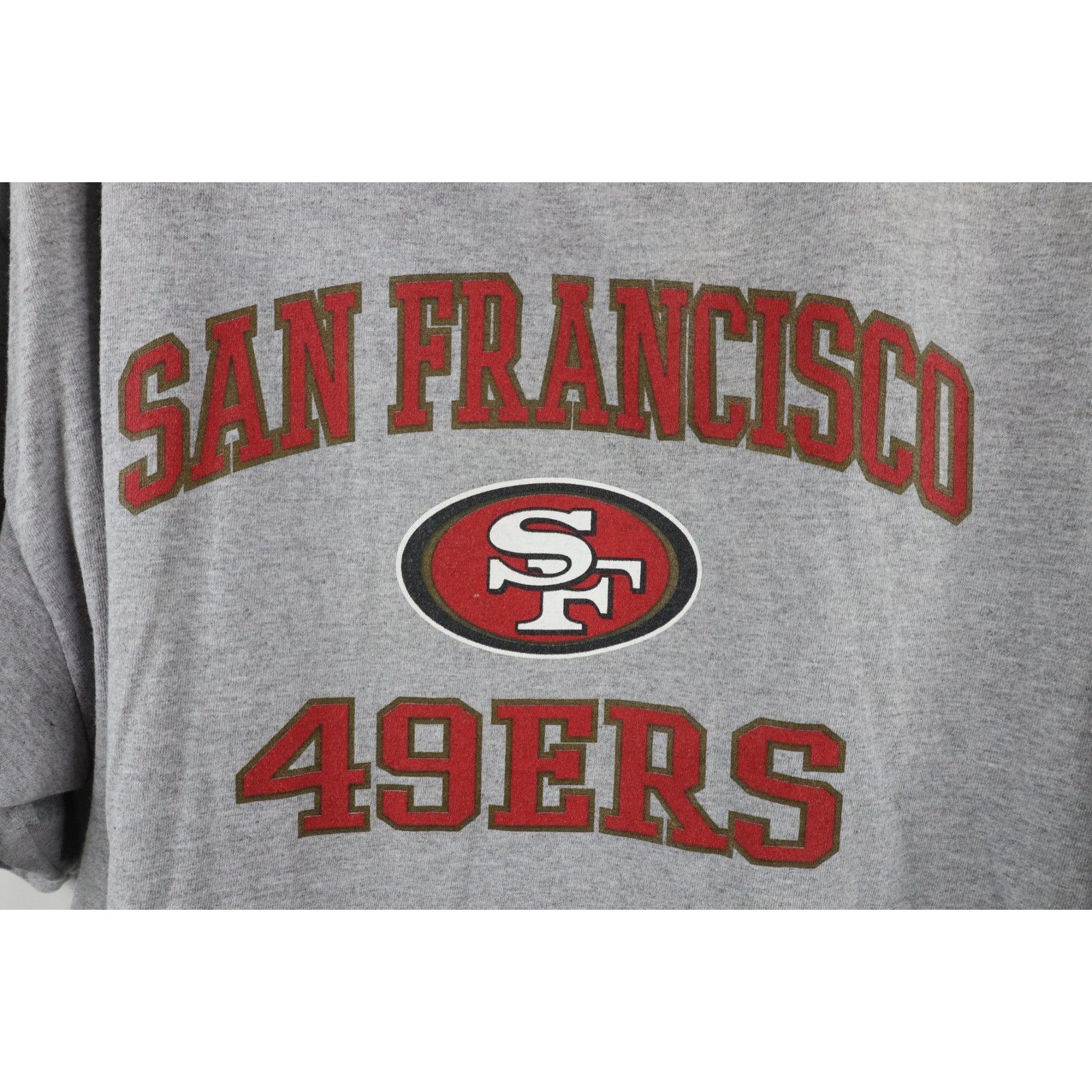 Vintage Vintage Spell Out San Francisco 49ers Football T-Shirt Size US XXL / EU 58 / 5 - 4 Thumbnail