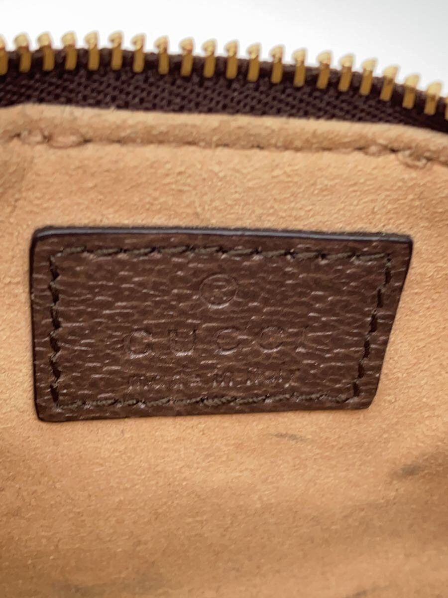 Gucci Gucci GG Monogram Ophidia Supreme Web Key Case Beige Size ONE SIZE - 3 Thumbnail