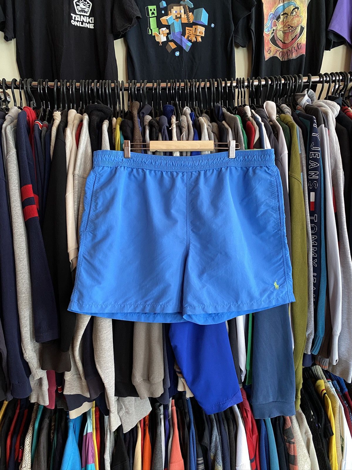 Polo Ralph Lauren VINTAGE RALPH LAUREN SWIMMING SHORTS Y2k Size US 36 / EU 52 - 1 Thumbnail