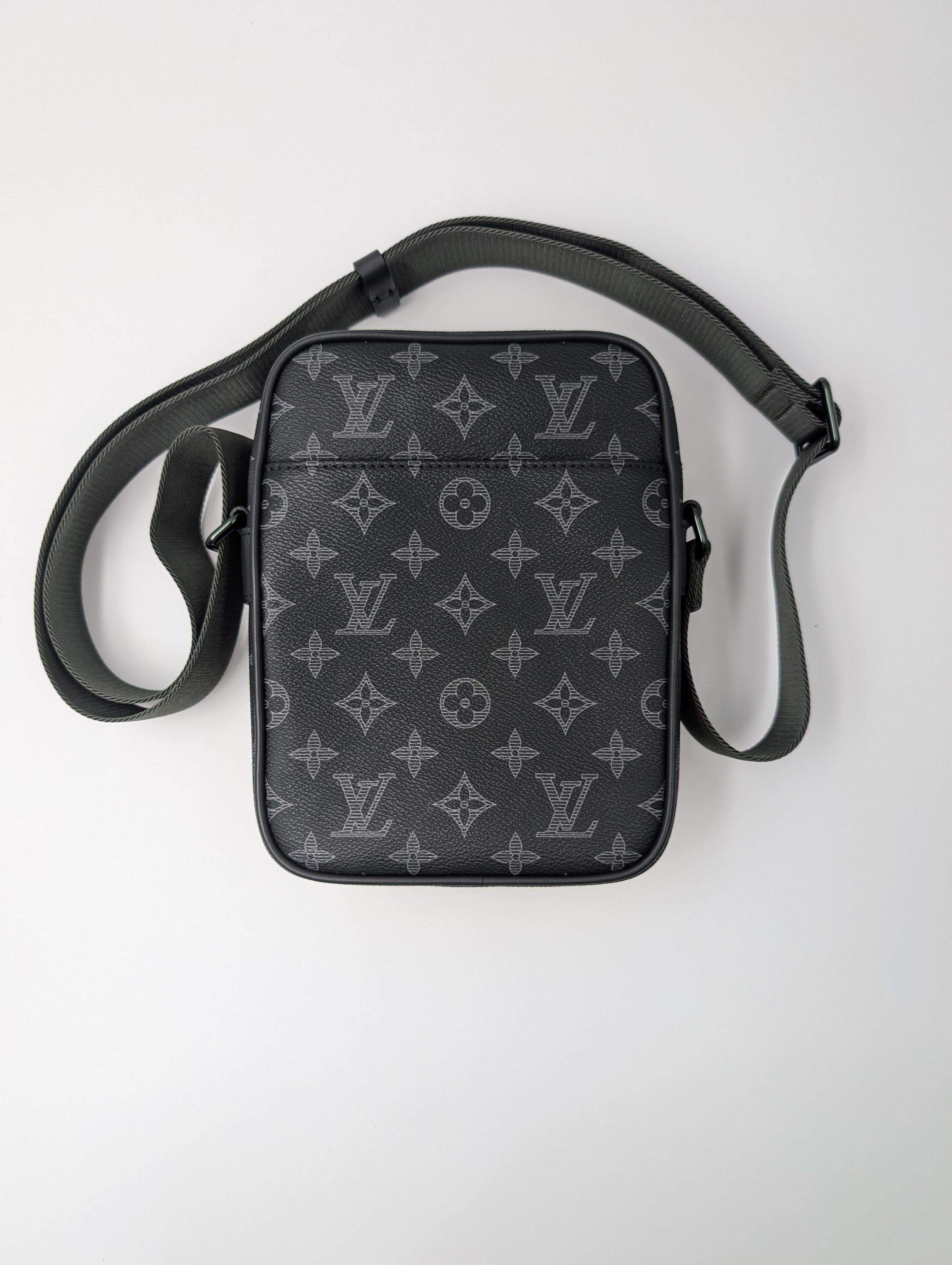 Louis Vuitton PM Danube Monogram Vivienne Eclipse Black Crossbody Bag Size ONE SIZE - 3 Thumbnail