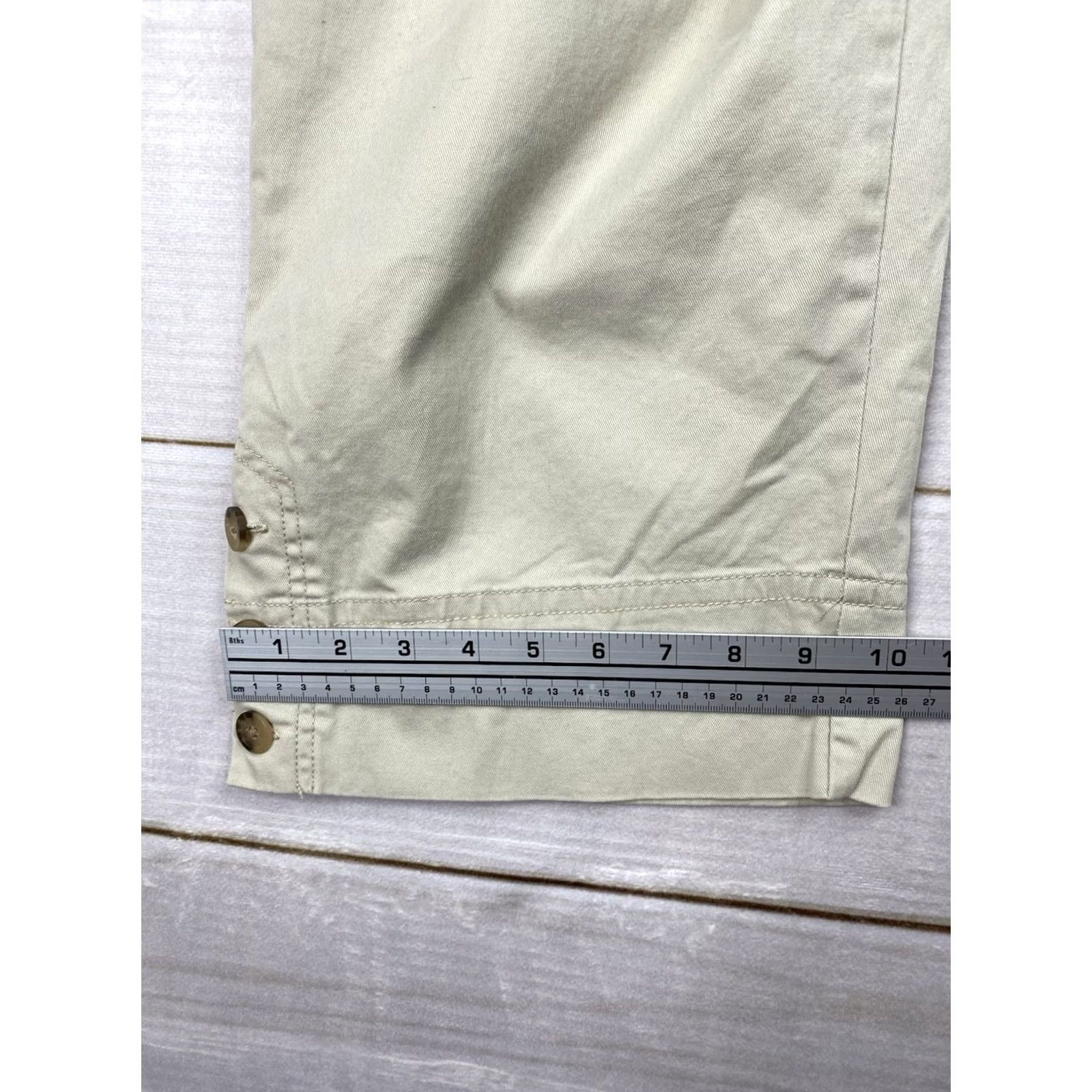 Charter Club Charter Club Capri Pants 18W Beige Classic Fit Cropped NWT Stretch Size 40" / US 18 - 7 Thumbnail