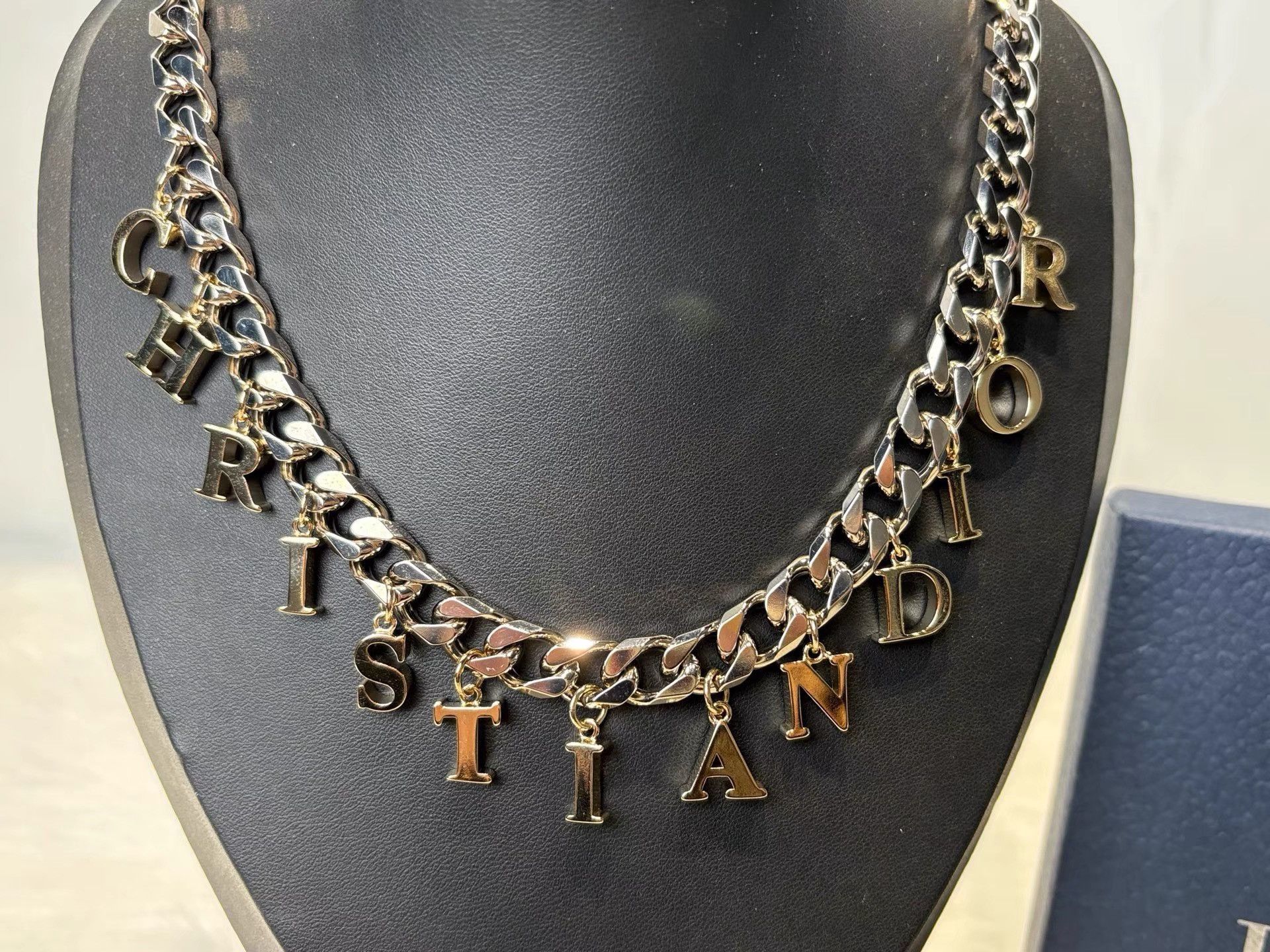 Dior Dior Necklace with Letter Logo Pendant K36 Size ONE SIZE - 2 Thumbnail