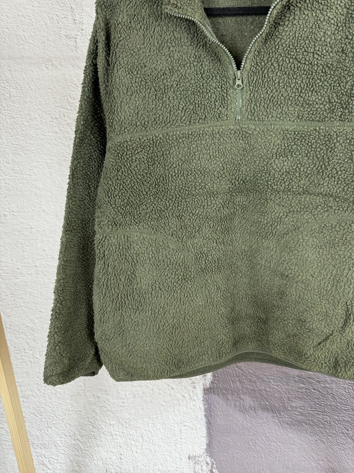 GU GU Japan vintage half zip fleece pullover sweater Size US L / EU 52-54 / 3 - 4 Thumbnail