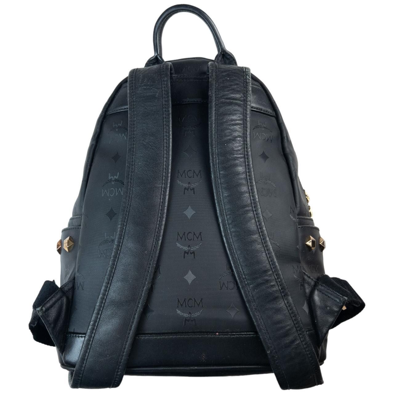 MCM Vintage MCM Monogram Leather Backpack Size ONE SIZE - 2 Thumbnail