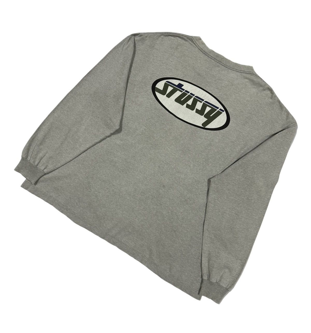 Stussy Vtg🔥90’s Stussy Oval Centre Single Longsleeve Tee Size US XL / EU 56 / 4 - 11 Thumbnail