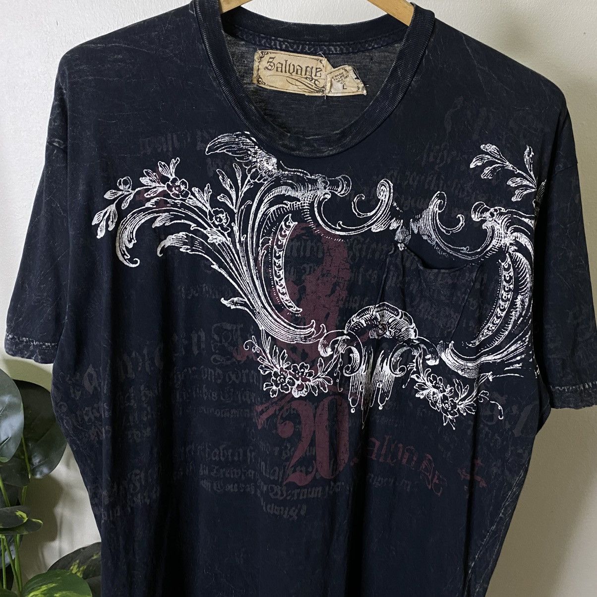 Salvage Vintage Y2K Salvage Affliction Style Made in USA T Shirt Size US L / EU 52-54 / 3 - 2 Thumbnail