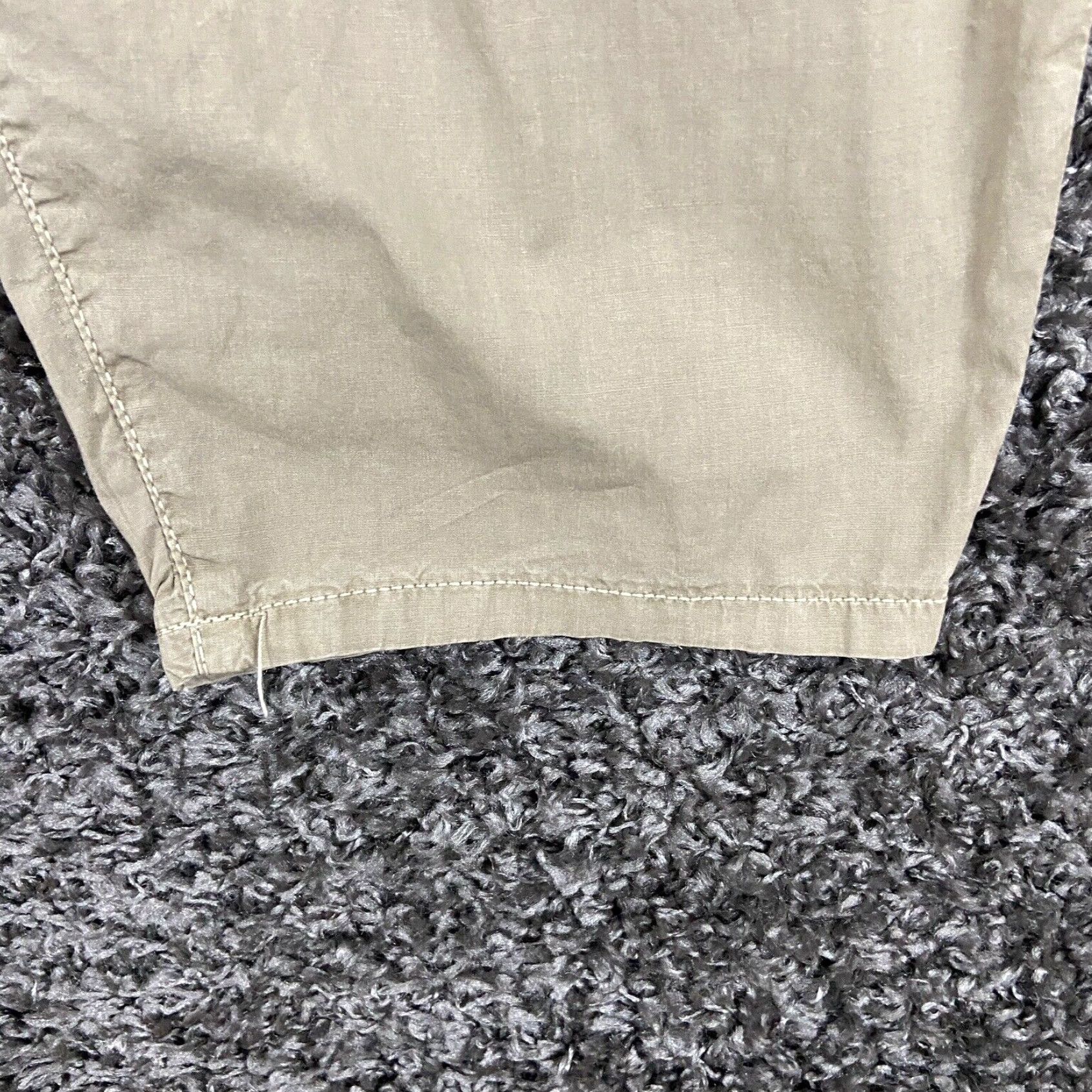Zara VINTAGE Zara Beige Women's Chino Pants Large with Belt Pockets Size 36" / US 14 / IT 50 - 2 Thumbnail