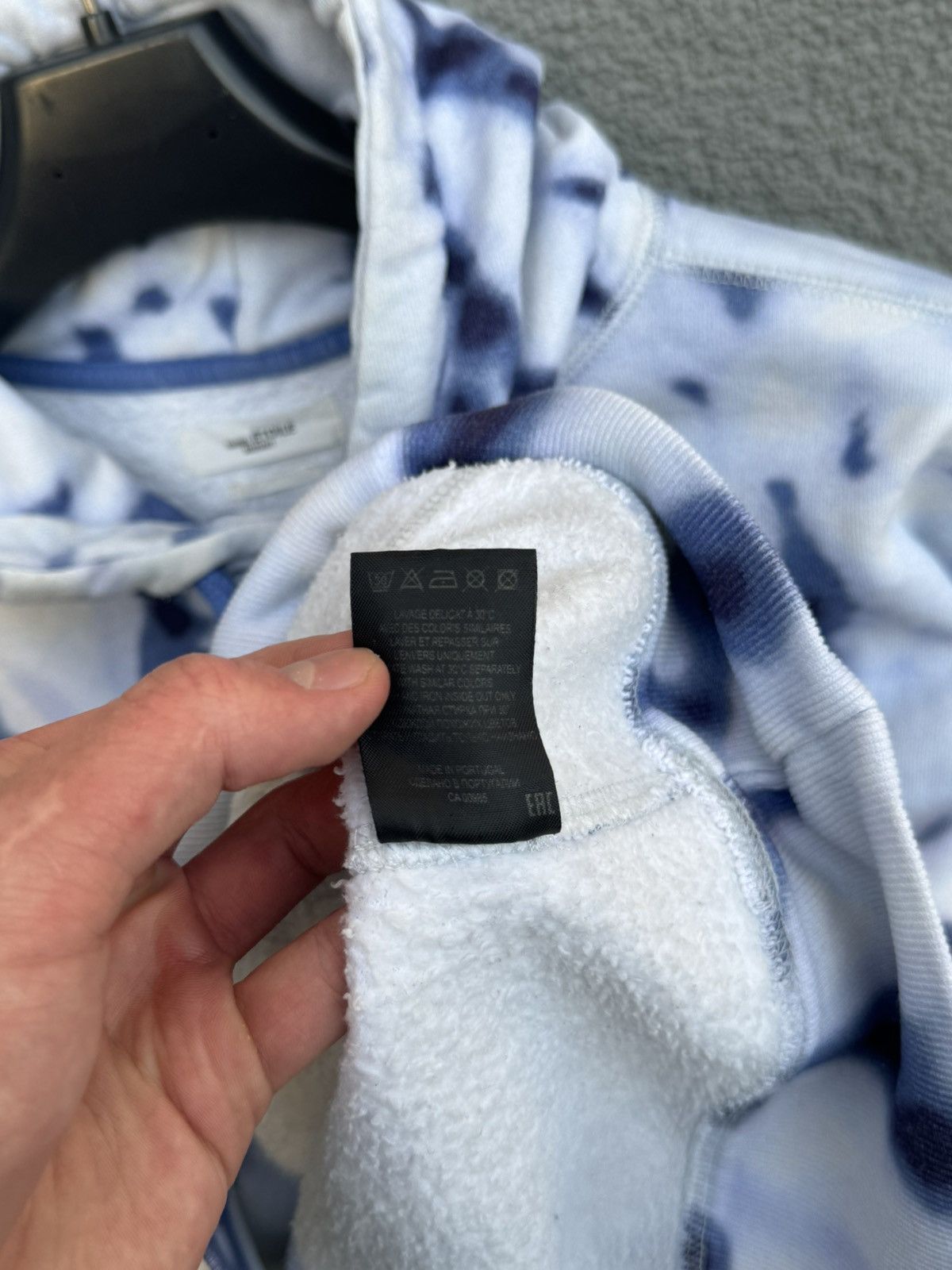 Isabel Marant × Isabel Marant Etoile Isabel Marant Etoile Big Logo Hoodie Sweatshirt Tie Die Size US M / EU 48-50 / 2 - 8 Thumbnail