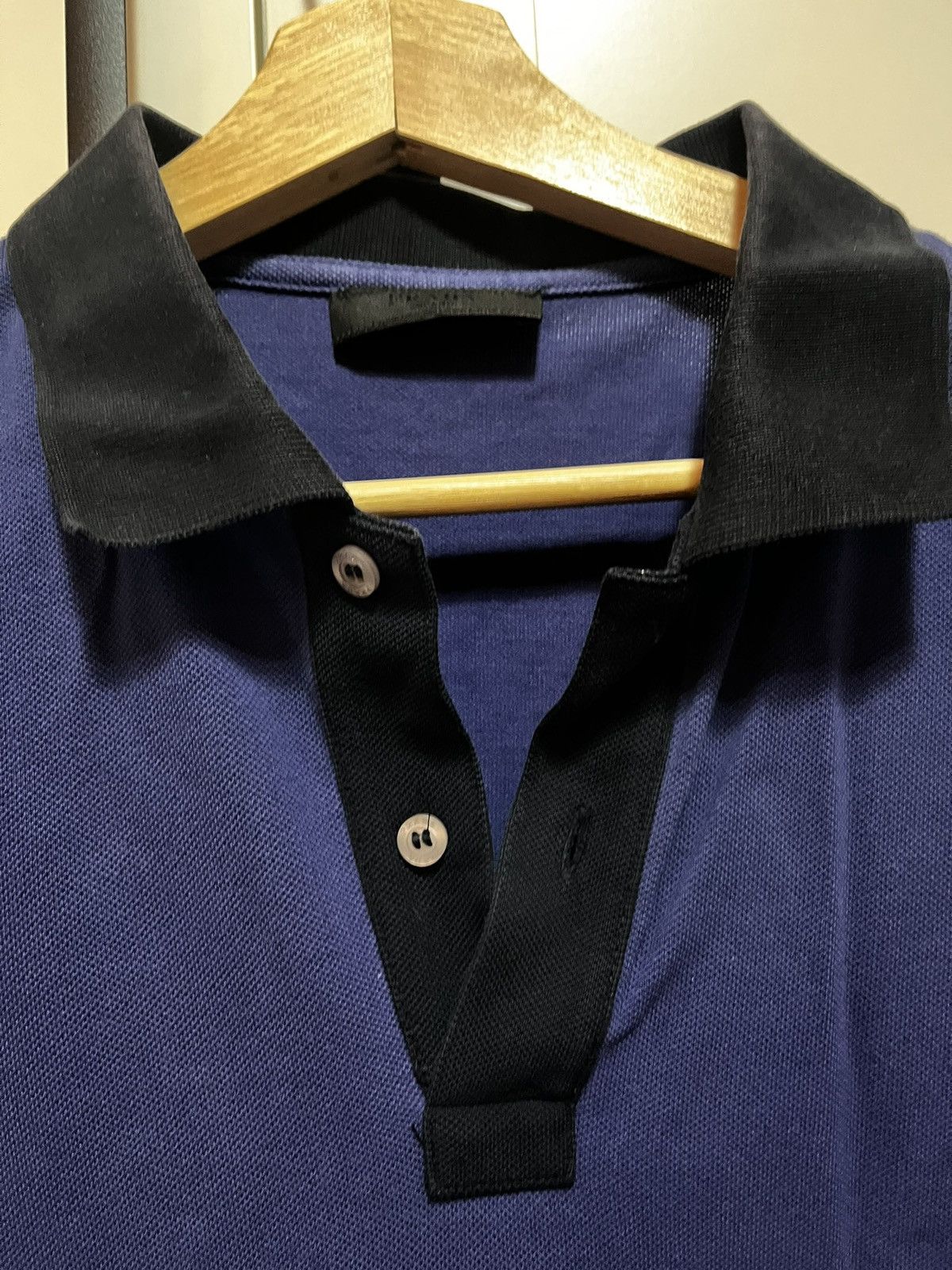 Prada Vintage Prada Polo Shirt Size US L / EU 52-54 / 3 - 5 Thumbnail