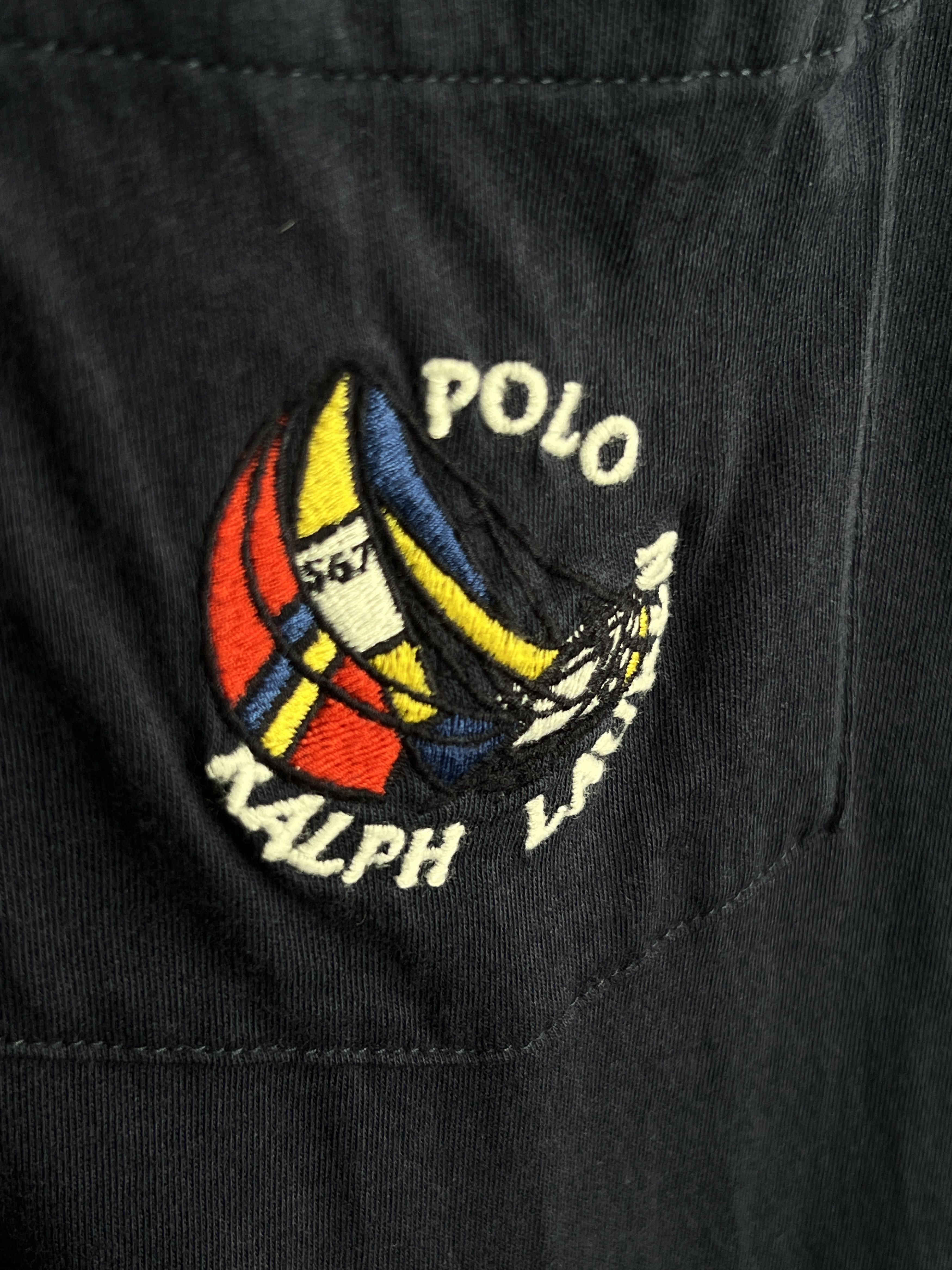 Polo Ralph Lauren × Ralph Lauren Polo Ralph Lauren Polo Shirt Navy Yachting Streetwear Size US M / EU 48-50 / 2 - 4 Thumbnail