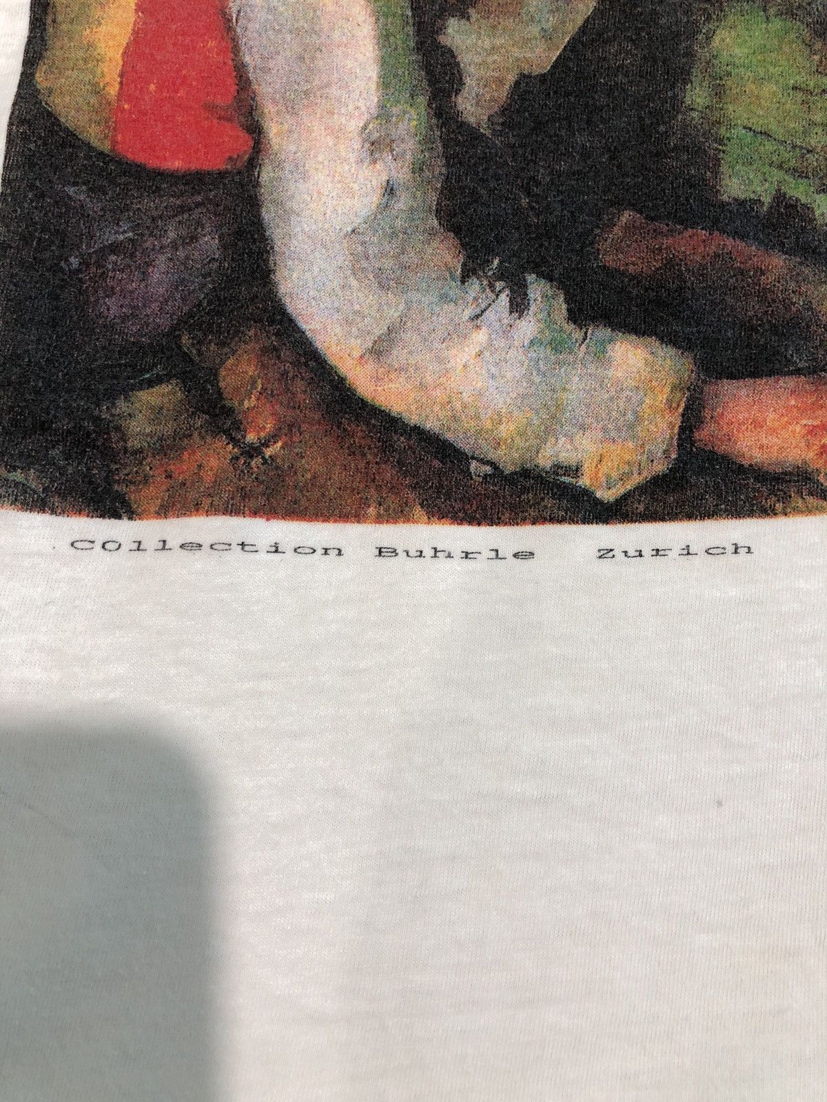 Art Comes First Vintage 90s PAUL CEZANNE The Boy in the Red Vest Size US L / EU 52-54 / 3 - 4 Thumbnail