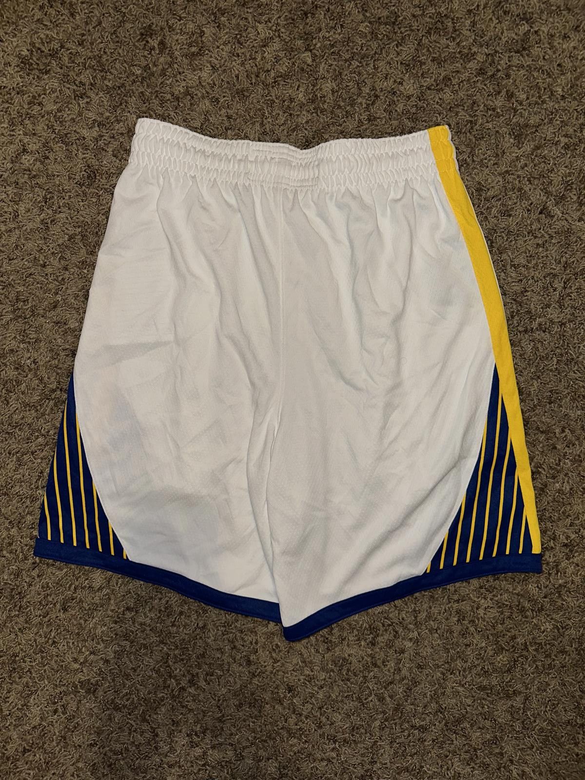 Nike Nike Men’s NBA Golden State Warriors Icon Edition Swingman Home Shorts Sample Size US 34 / EU 50 - 2 Thumbnail
