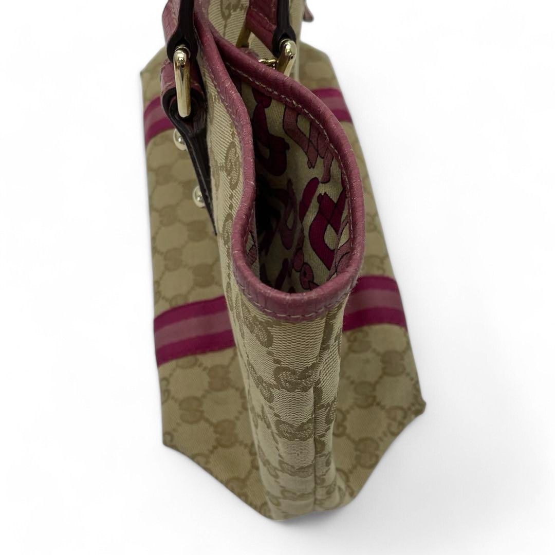 Gucci Gucci - Sherry Line Canvas Handbag Shoulder Bag Size ONE SIZE - 5 Thumbnail