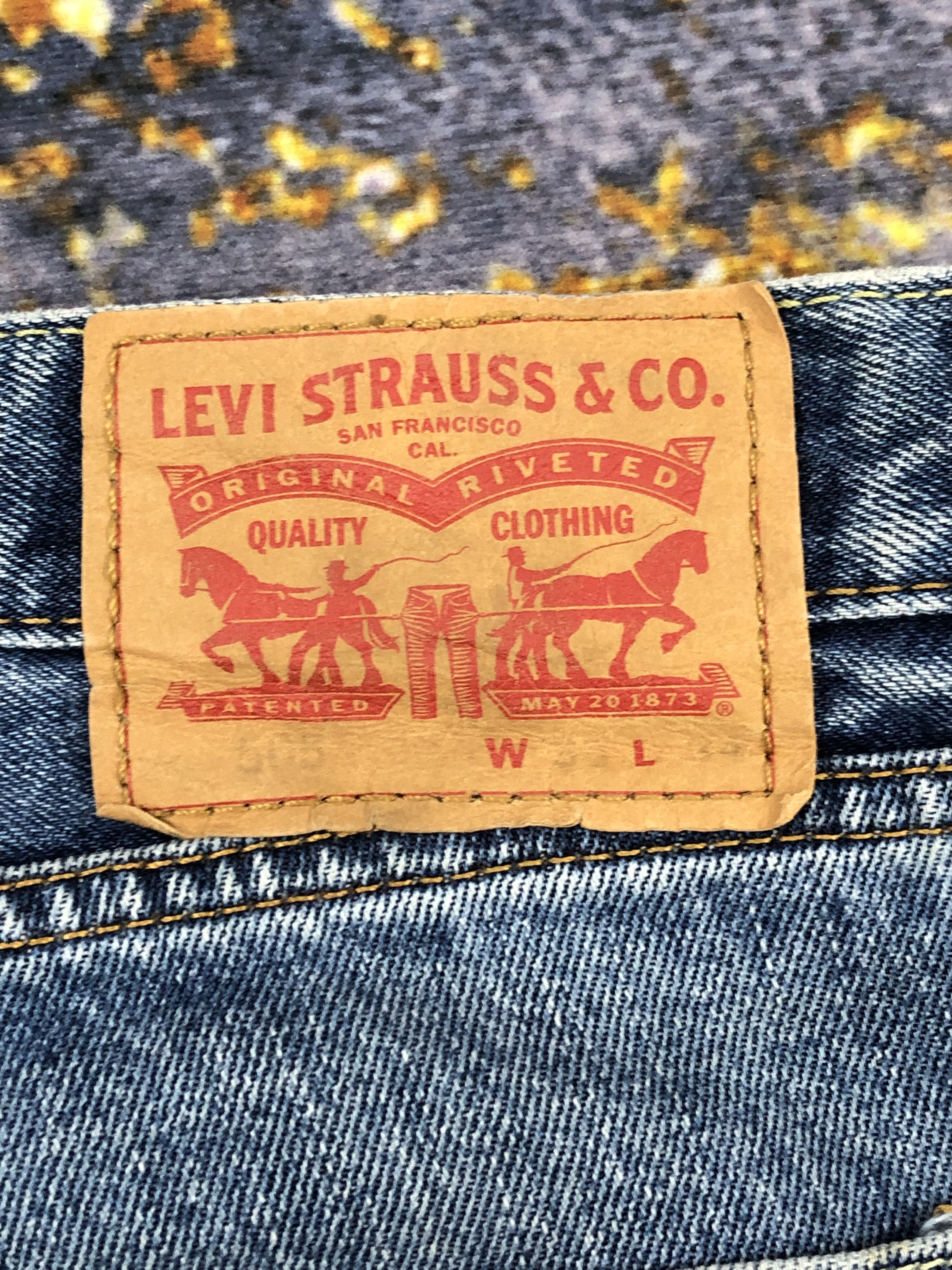 Levi's Vintage Levis 505 Faded Blue Jeans DPP0189 Size US 33 - 5 Thumbnail