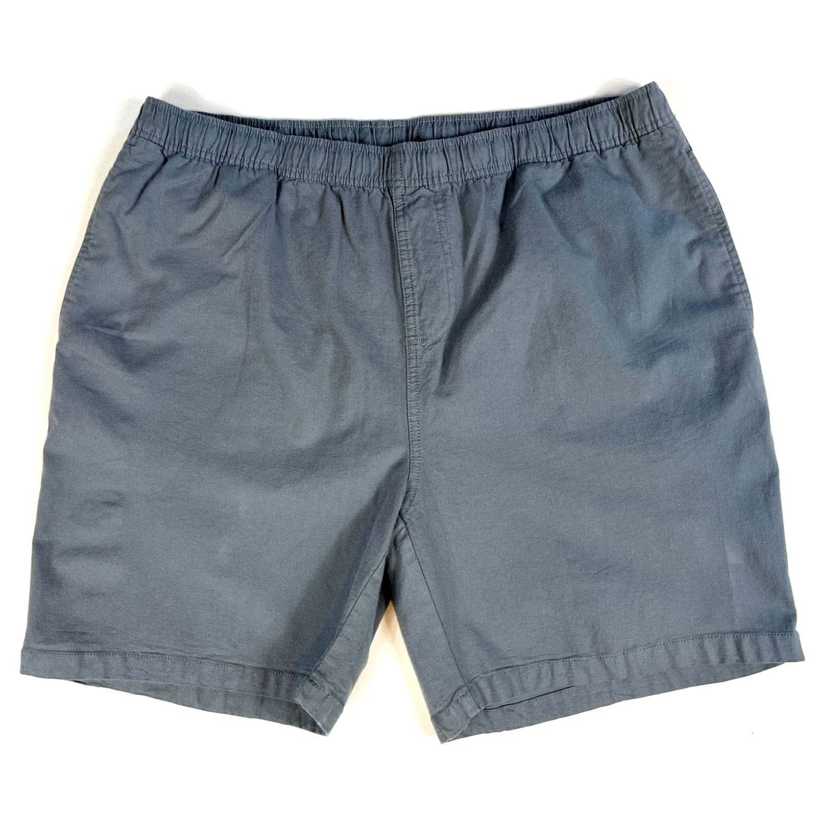 Vintage Free Fly Men's Stretch Canvas Short 7" slate 2XL Gray Chino Outdoor 70% Cotton 28% Viscose from Bamboo 2% Spandex NWT Size US 39 - 3 Thumbnail