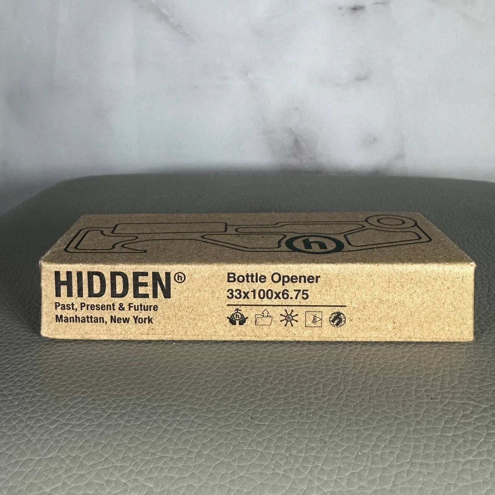 HIDDEN Hidden NY Black Aluminum Bottle Opener Size ONE SIZE - 7 Thumbnail