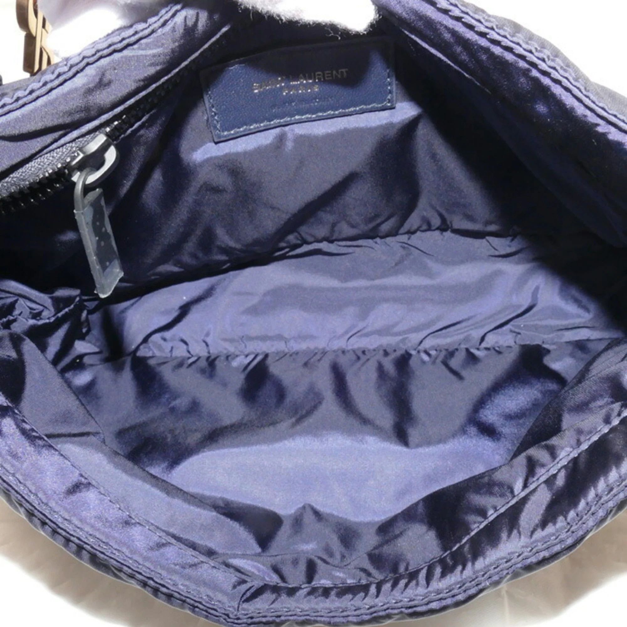 Saint Laurent Paris o1s1wg111124 Dup / Size: OS / Crossbody Bag in Navy & Black Size ONE SIZE - 3 Thumbnail