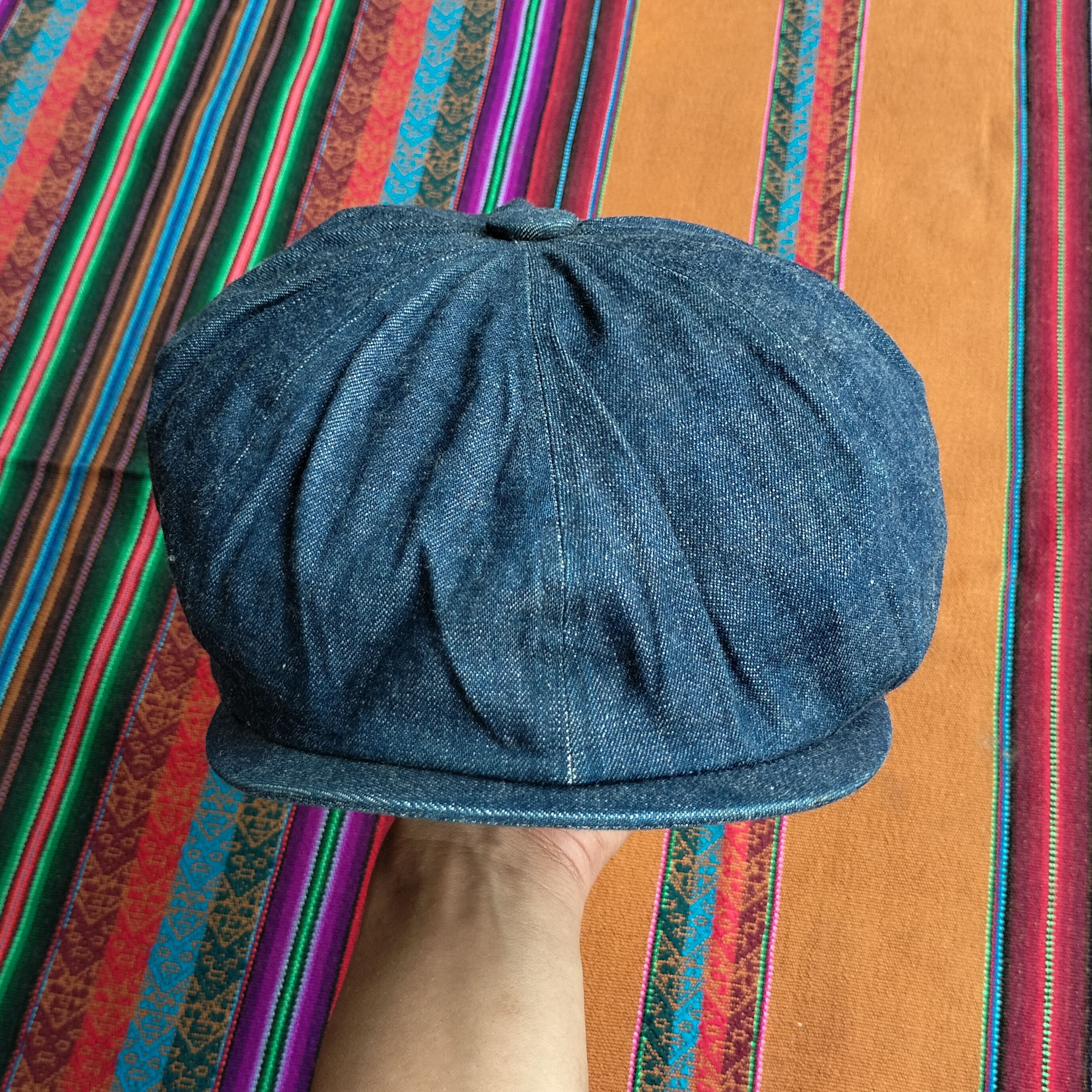 CABANE de ZUCCa SS10 Cabane de zucca denim flat cap japanese brand Size ONE SIZE - 2 Thumbnail