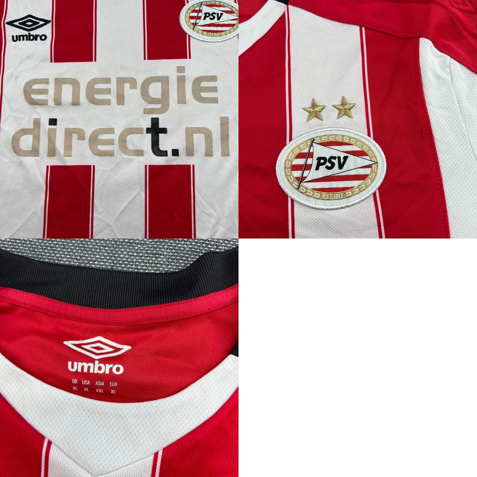 Umbro PSV Eindhoven 2017 2018 Home Football Jersey Mens XL Umbro Shirt Size US XL / EU 56 / 4 - 9 Thumbnail