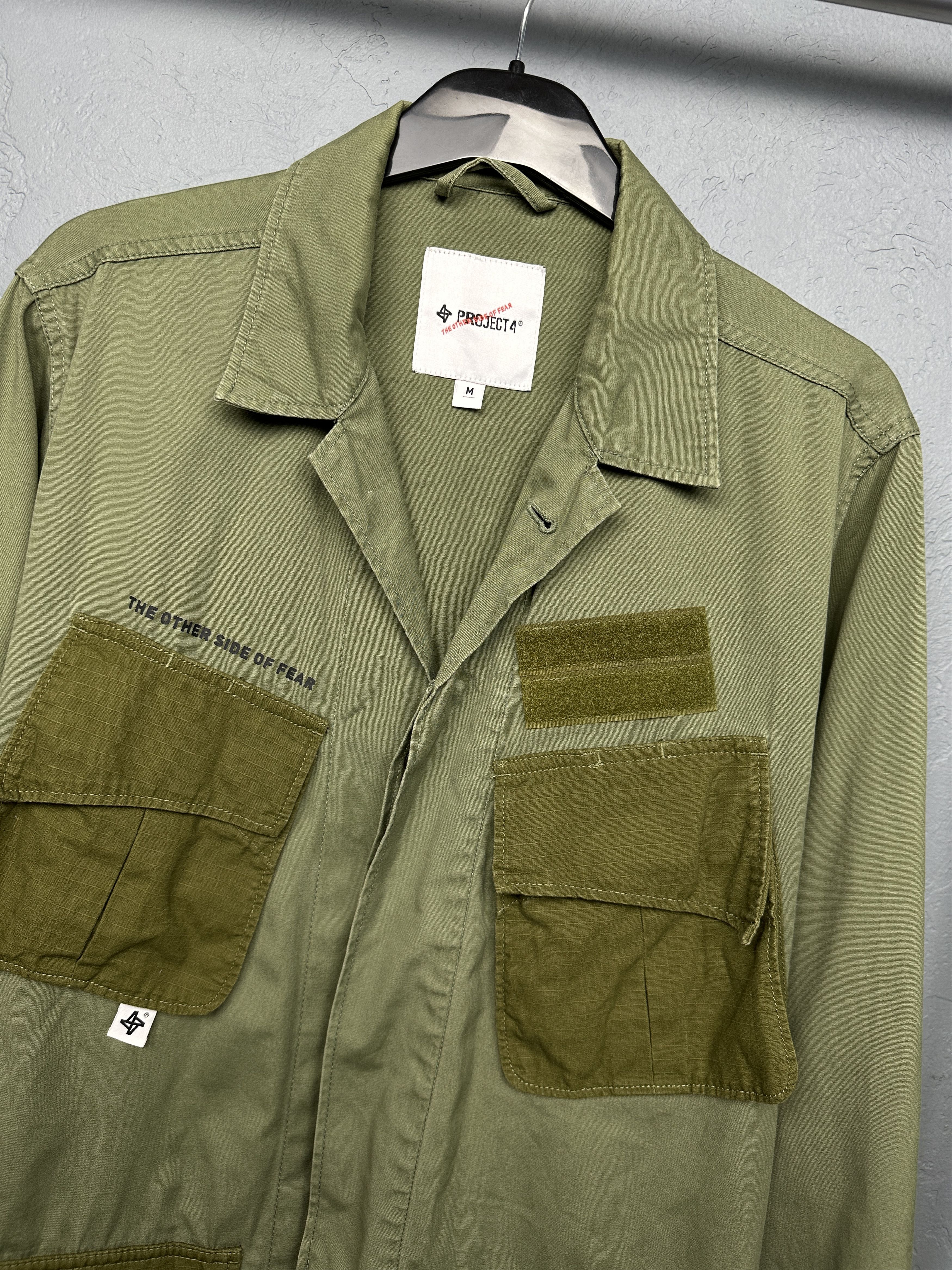 Other Project 4 Mens Poplin Shade 44 Combat Jacket Size US M / EU 48-50 / 2 - 4 Thumbnail