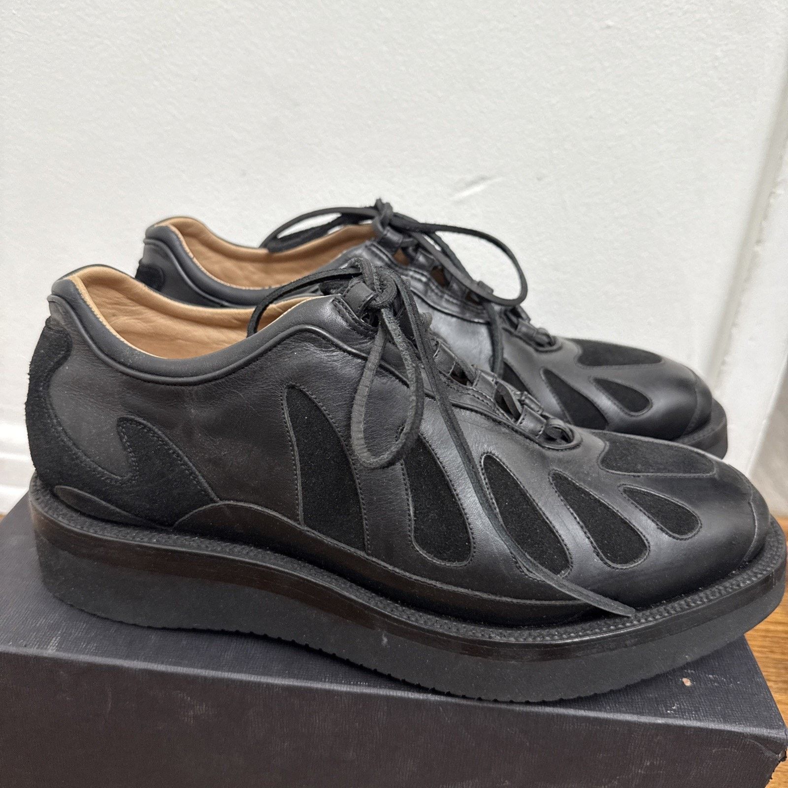 Yuketen YUKETEN LAND MAX 2T BLACK Size 10E 10 E Like 10,5 Size US 10 / EU 43 - 3 Thumbnail