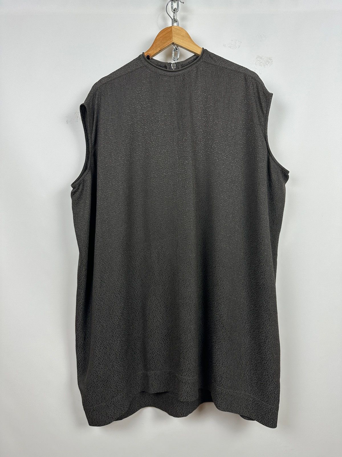 Rick Owens Rick Owens Mastodon FW16 Oversized Zip Sleeveless / Dress Size US M / EU 48-50 / 2 - 6 Thumbnail