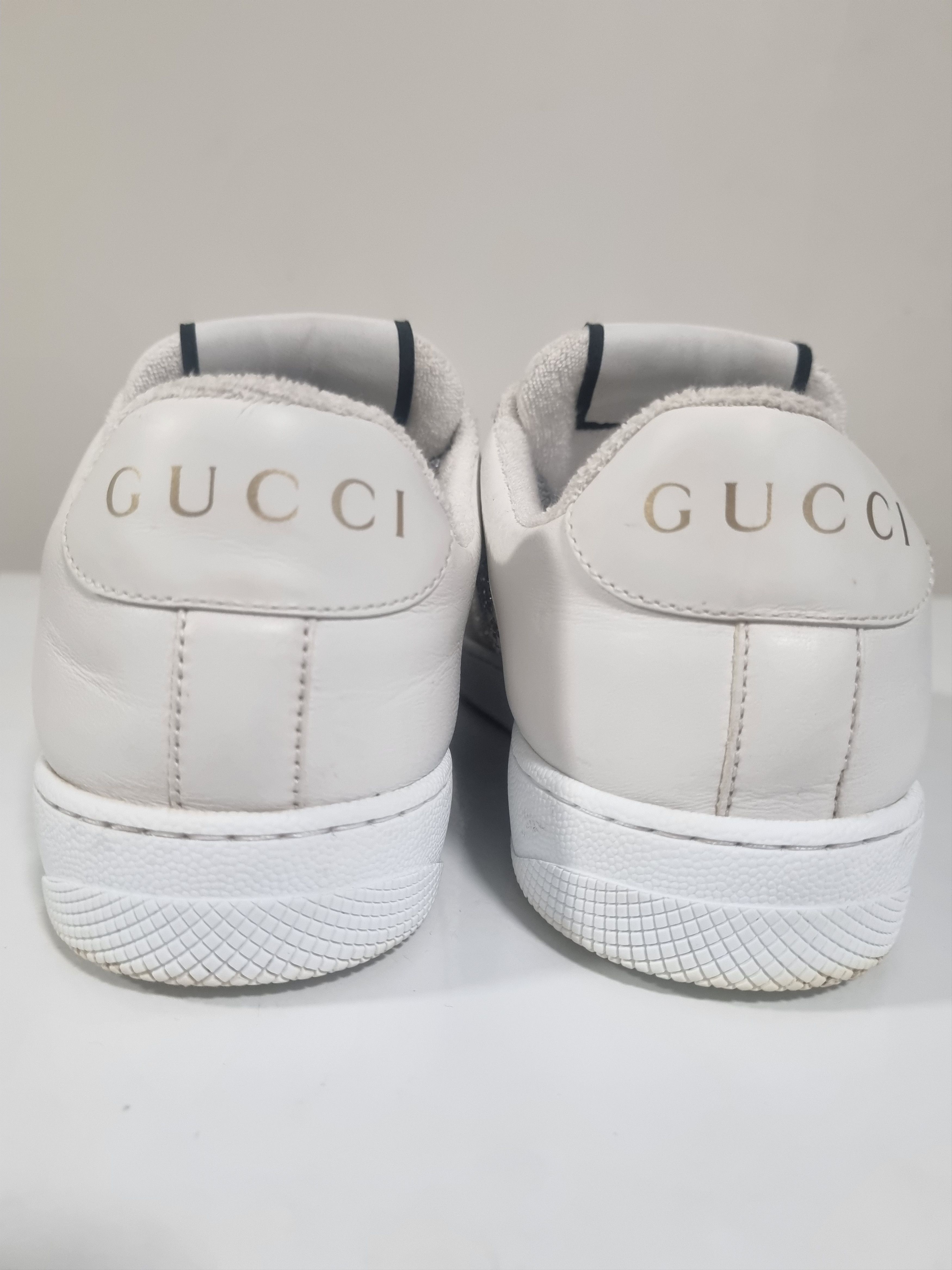 Gucci Gucci Screeners crystals white Size US 8 / IT 38 - 4 Thumbnail