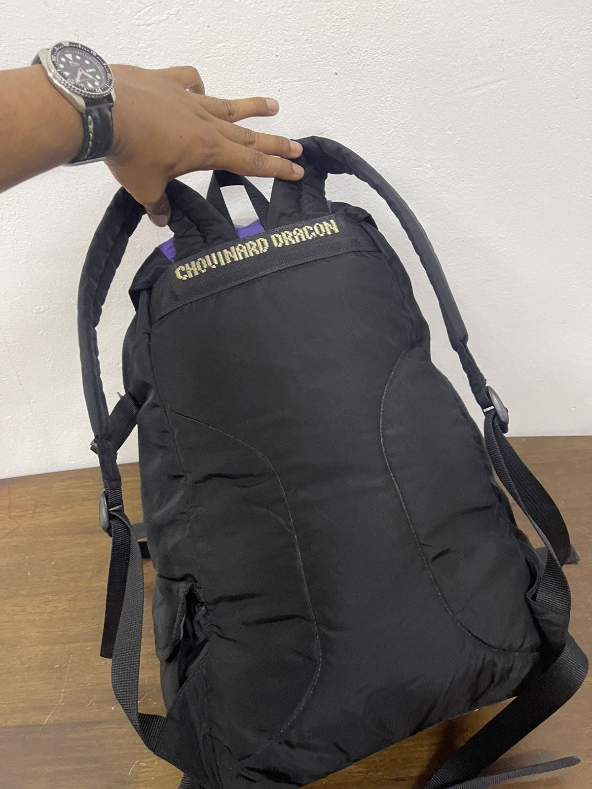 Patagonia Vintage Chouinard Dragon Purple Black Hike Pack Size ONE SIZE - 5 Thumbnail