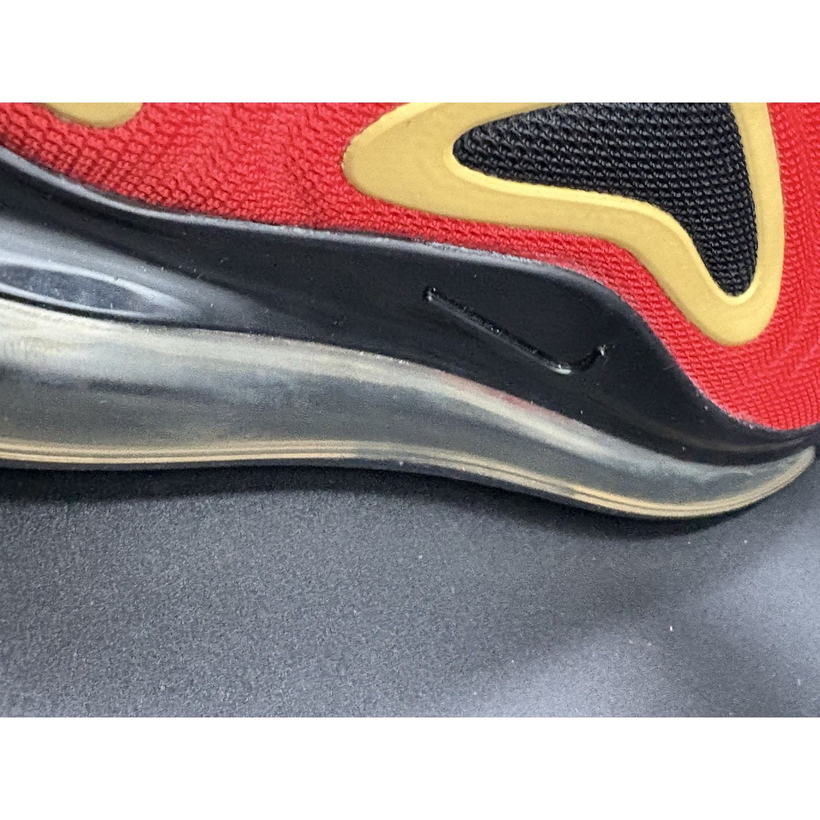 Nike Nike Air Max 720 Red Gold Black Shoes CU4871-600 Wmns Sz8 Size US 8 / IT 38 - 6 Thumbnail