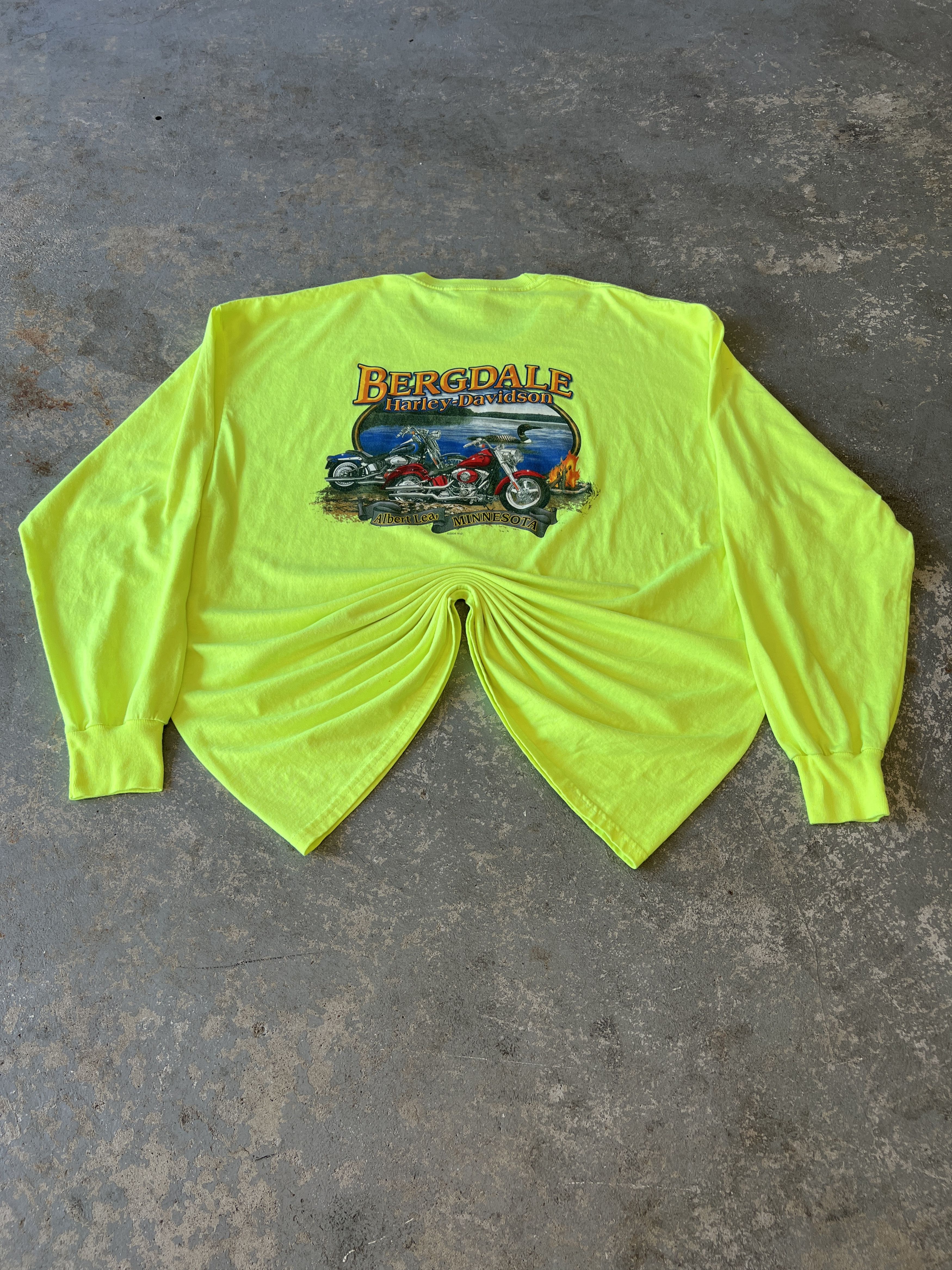 Harley Davidson Vintage Harley Longsleeve | Hi-Vis Motorcycle Tee Size US XXL / EU 58 / 5 - 4 Thumbnail