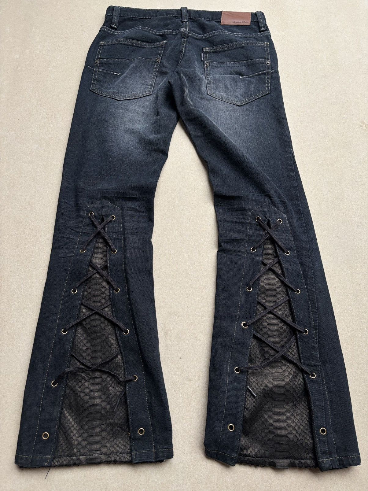 Tornado Mart Phyton flare jeans Size US 28 / EU 44 - 2 Thumbnail