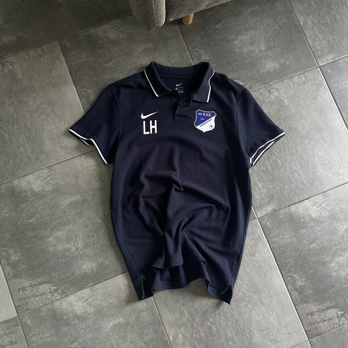 Nike × Vintage Vintage Nike VV S.V.E Polo T-shirts FC Club Sportswear Y2K Size US XL / EU 56 / 4 - 5 Thumbnail
