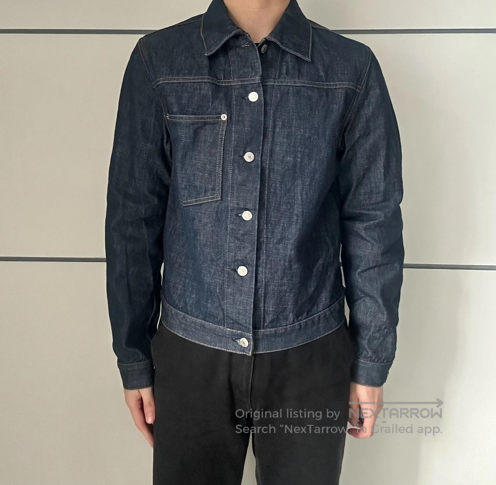 Helmut Lang Helmut Lang Type1 Raw Denim Jacket. Size US S / EU 44-46 / 1 - 8 Thumbnail