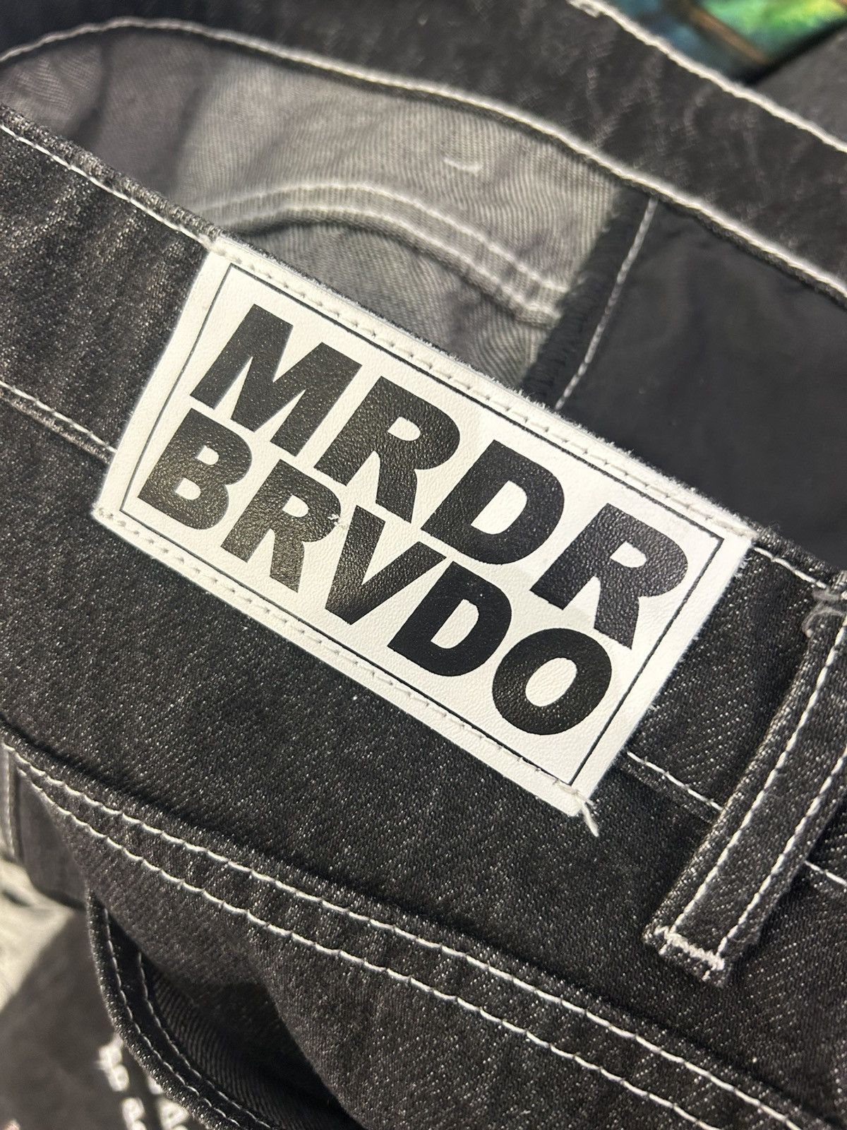 Who Decides War Who Decides War Ultra Flare Scripture Jeans Size US 36 / EU 52 - 5 Thumbnail