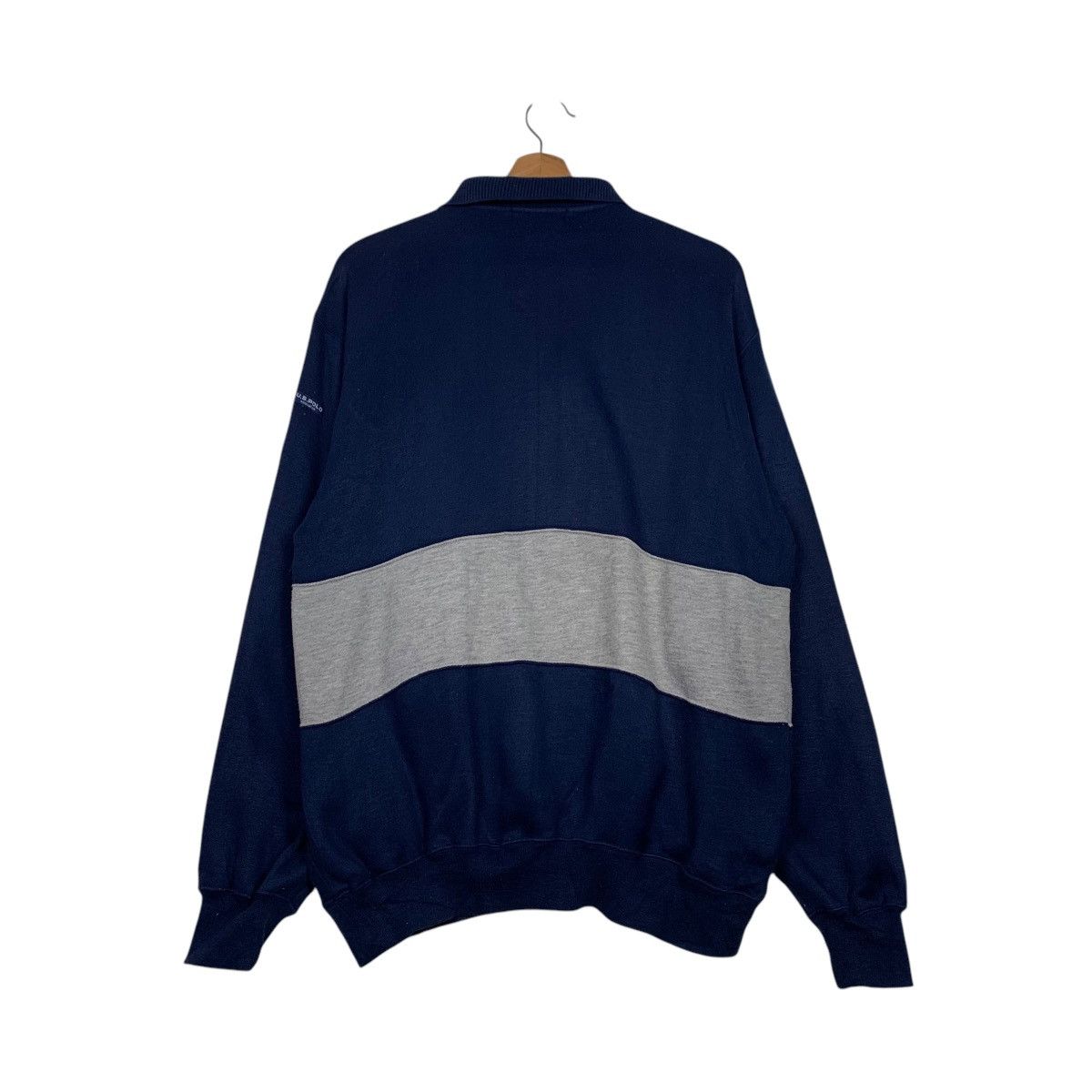 Japanese Brand U.S. POLO ASSOCIATION Colorblock Pullover Jumper #2204-C97 Size US L / EU 52-54 / 3 - 7 Thumbnail
