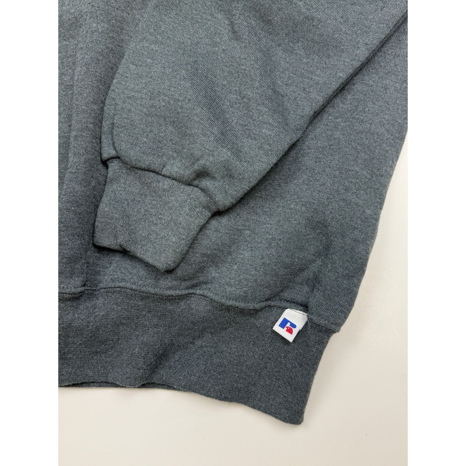 Russell Athletic Vintage Russell Athletic Blank Sweatshirt LT Charcoal Gray Size US L / EU 52-54 / 3 - 4 Thumbnail