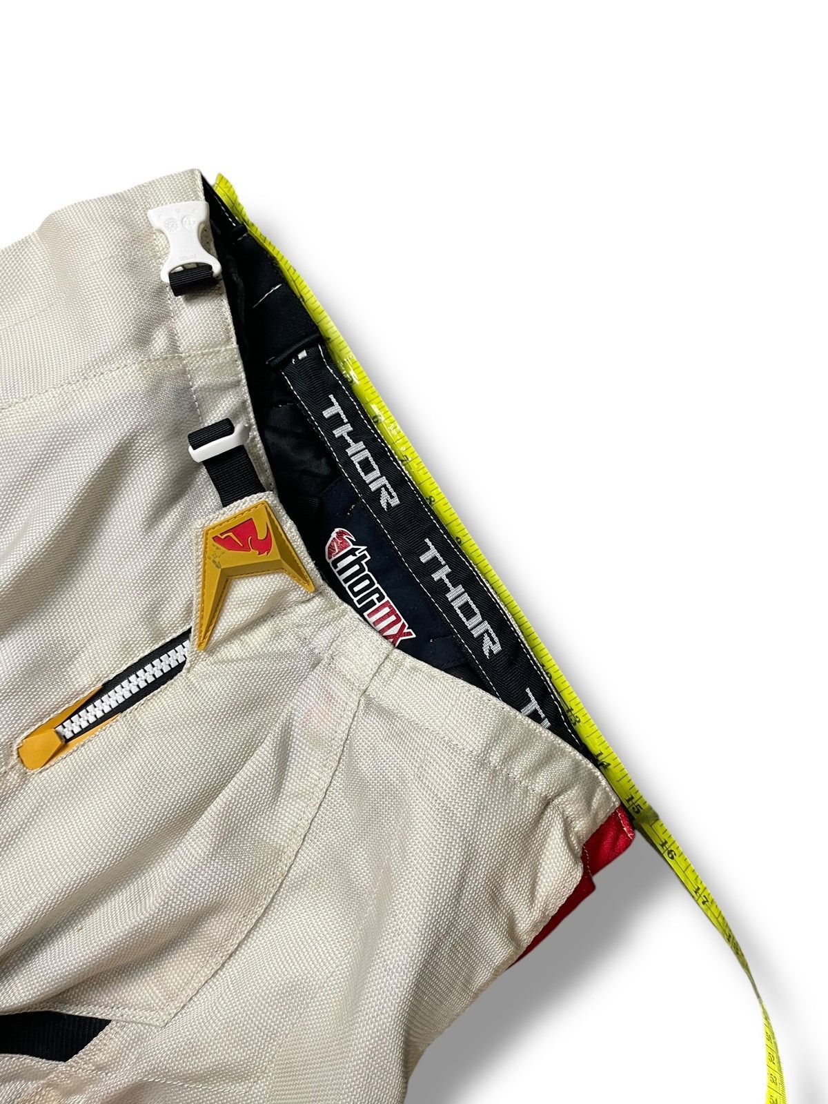 Japanese Brand × Vintage Thor MX Motocross Motorcycle Padded Pants (107) Size US 30 / EU 46 - 4 Thumbnail