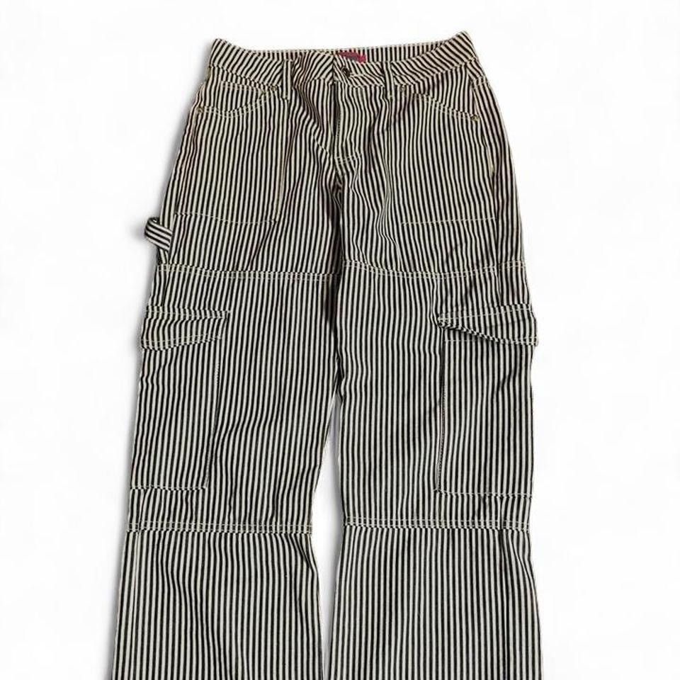 Other Navy blue/ White pinstripe pants Size 26" / US 2 / IT 38 - 1 Thumbnail